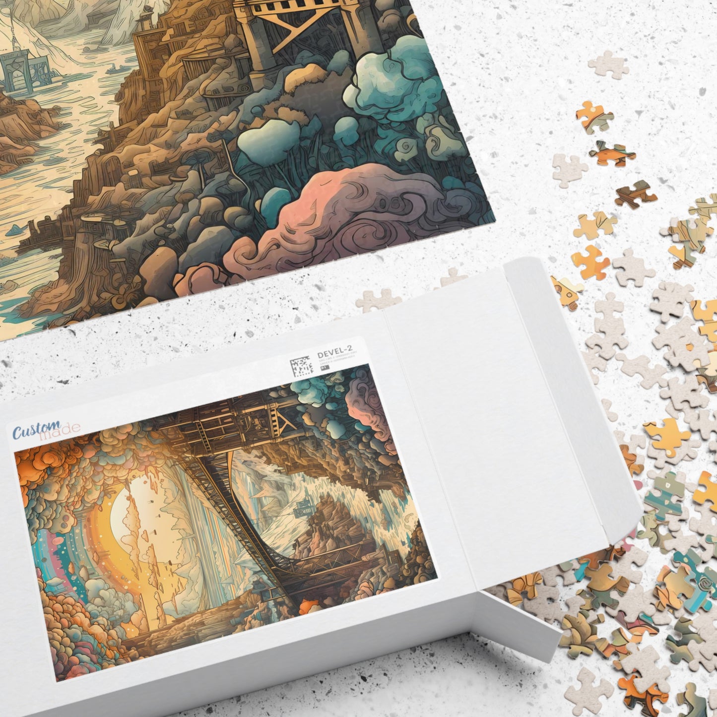 Fantasy Bridge Jigsaw Puzzle