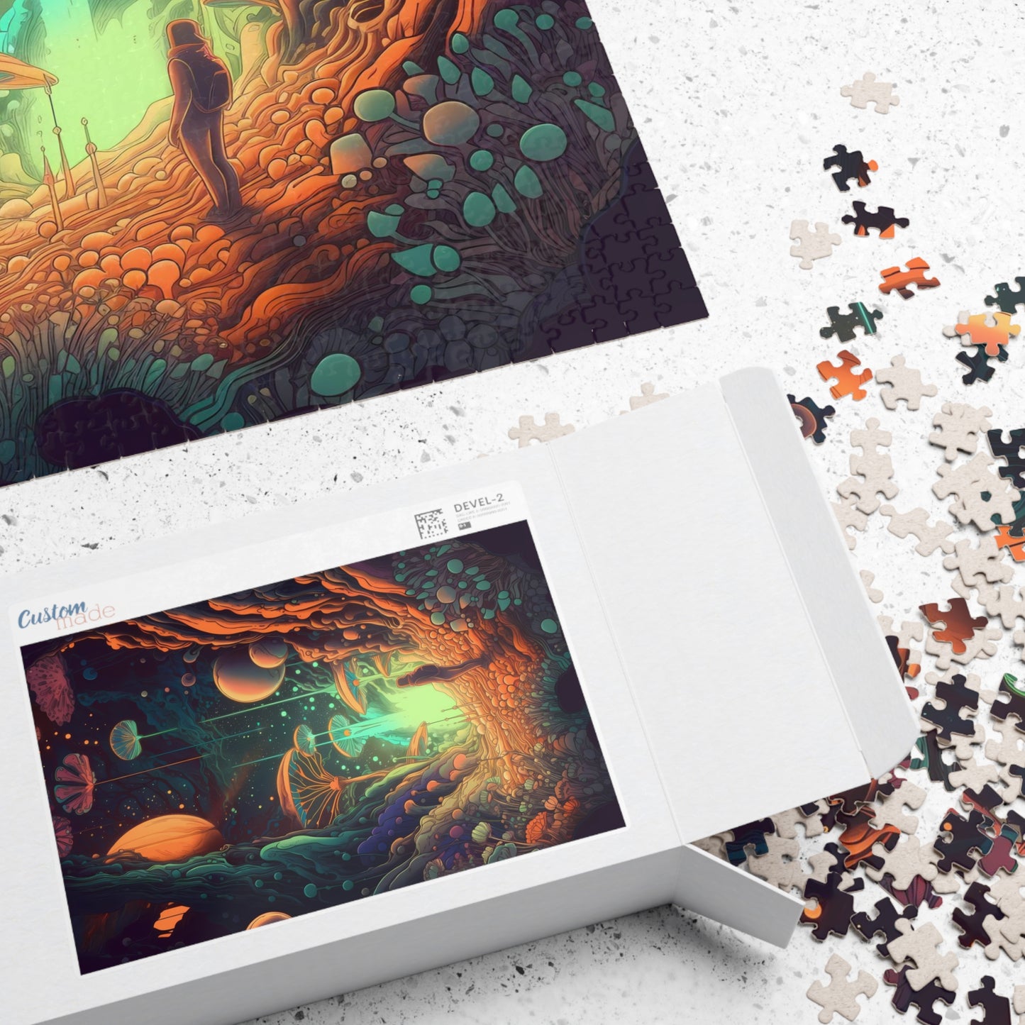 Cordyceps Cave Explorer Jigsaw Puzzle