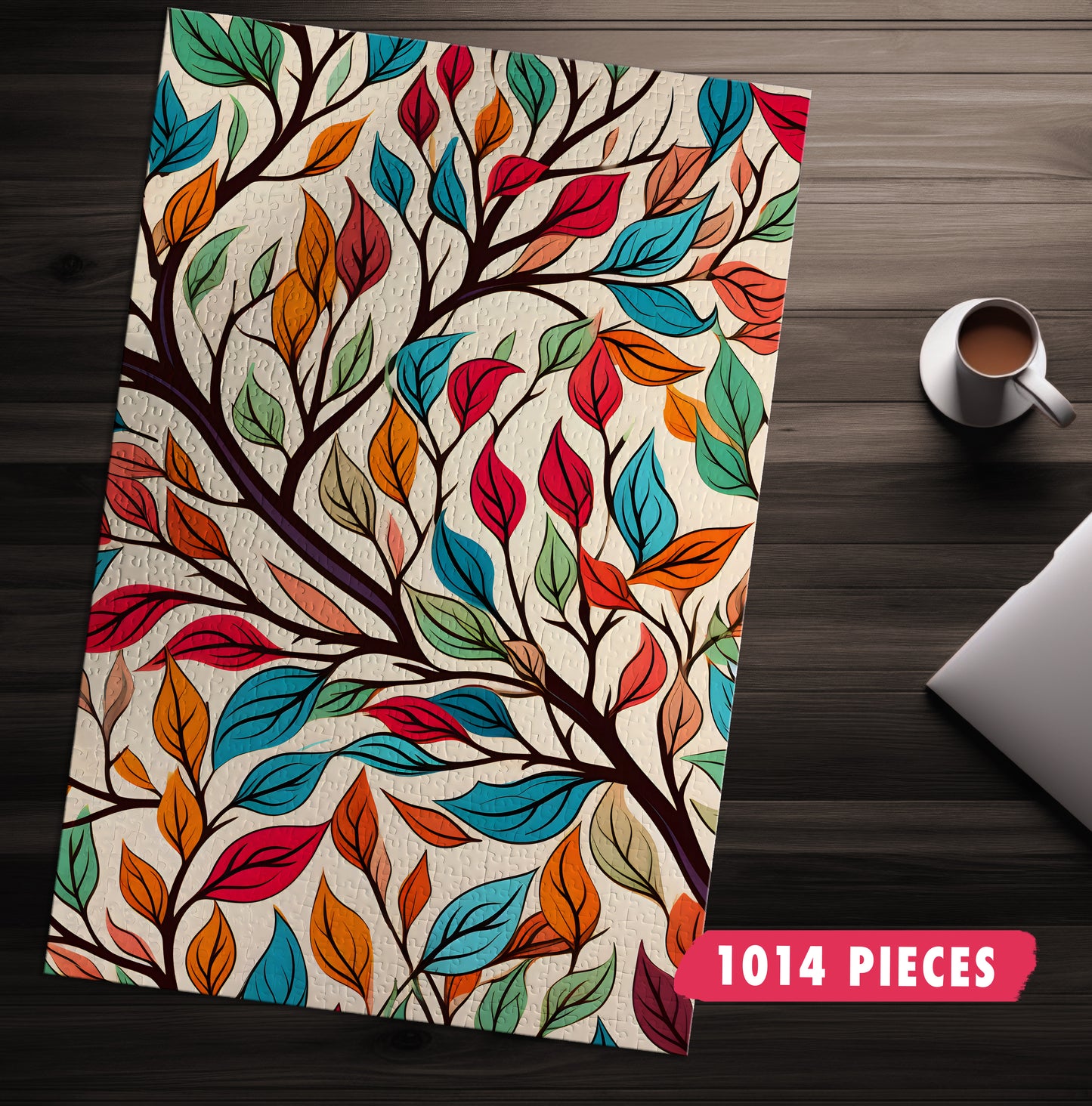 Leaves Pattern Jigsaw Puzzle