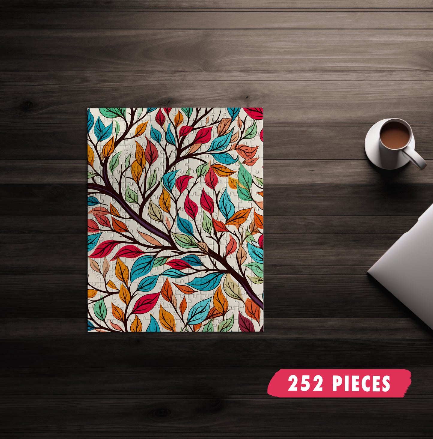 Leaves Pattern Jigsaw Puzzle