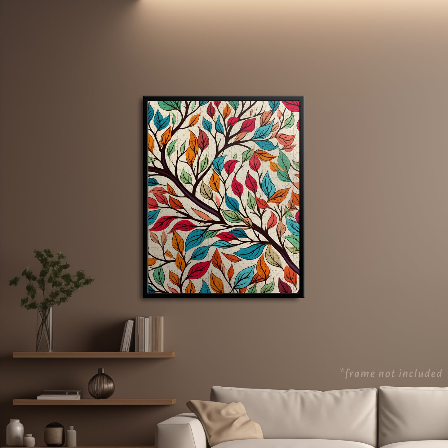 Leaves Pattern Jigsaw Puzzle