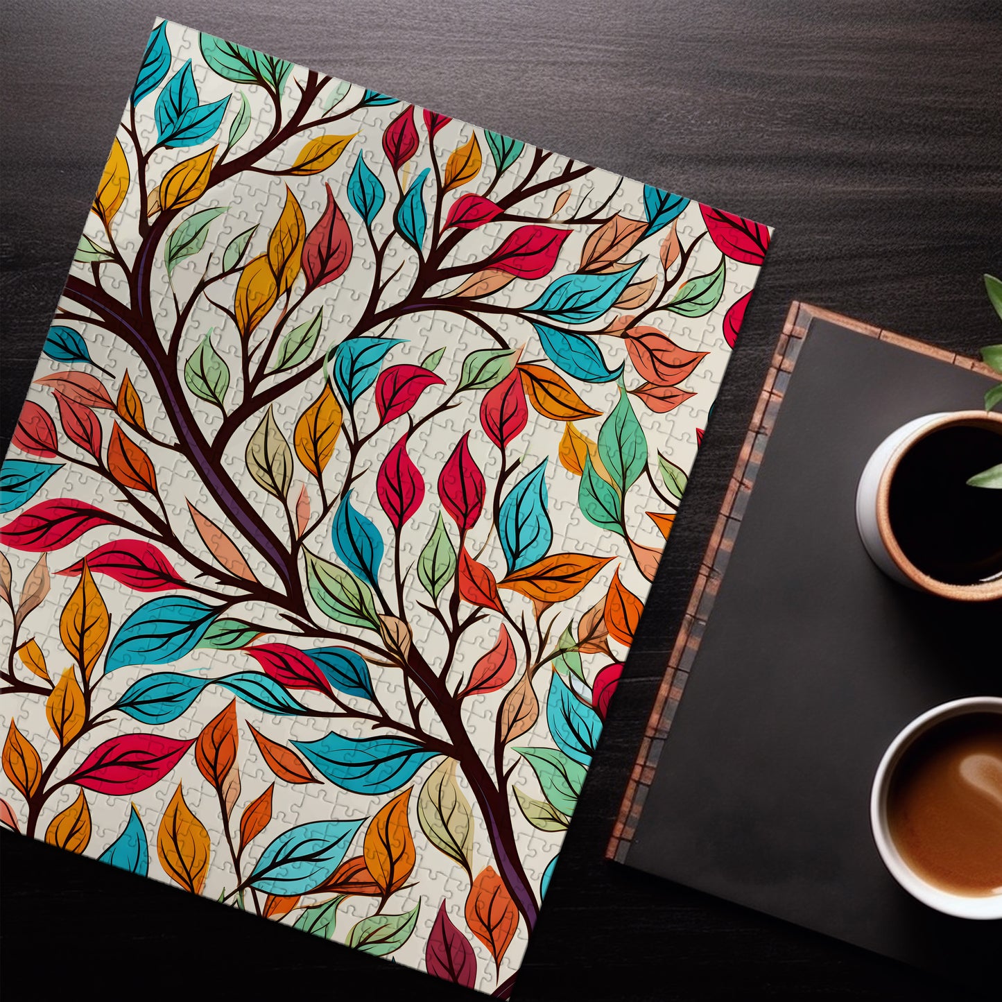 Leaves Pattern Jigsaw Puzzle