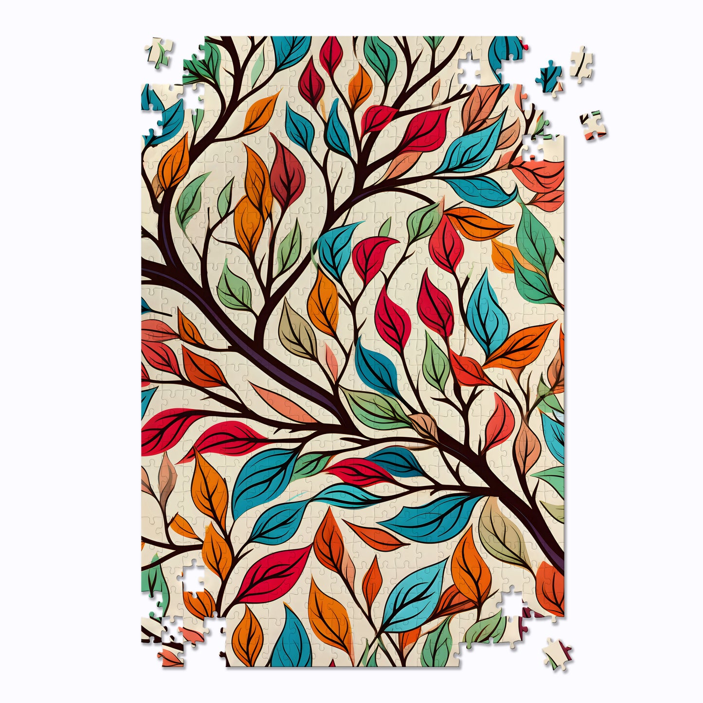 Leaves Pattern Jigsaw Puzzle