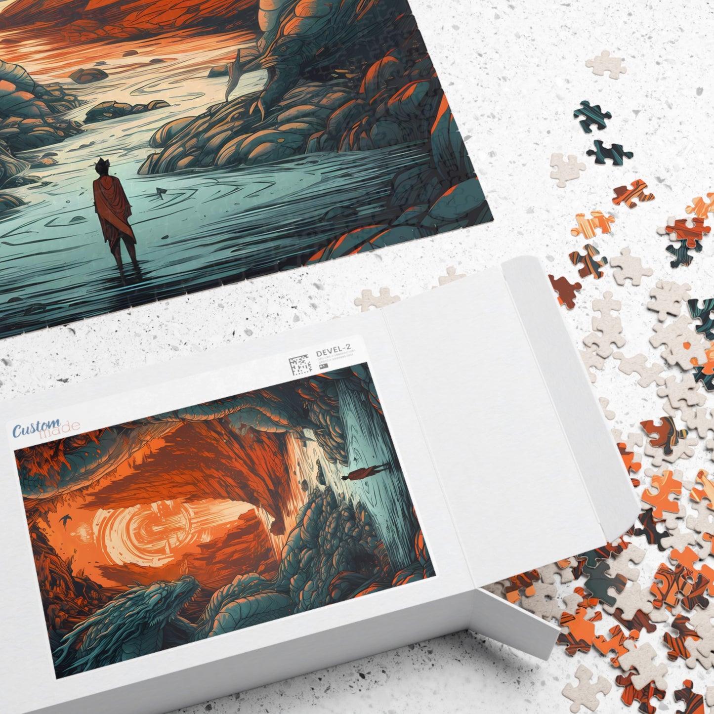 Dragon Cavern Jigsaw Puzzle