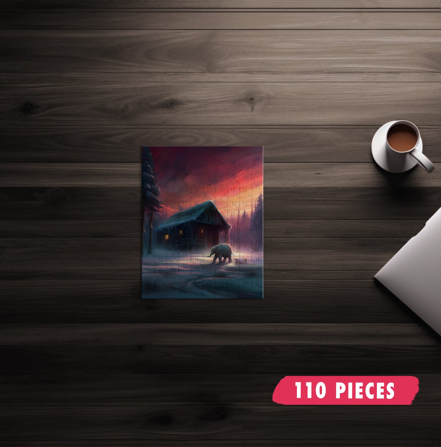 Alaskan Elephant Jigsaw Puzzle