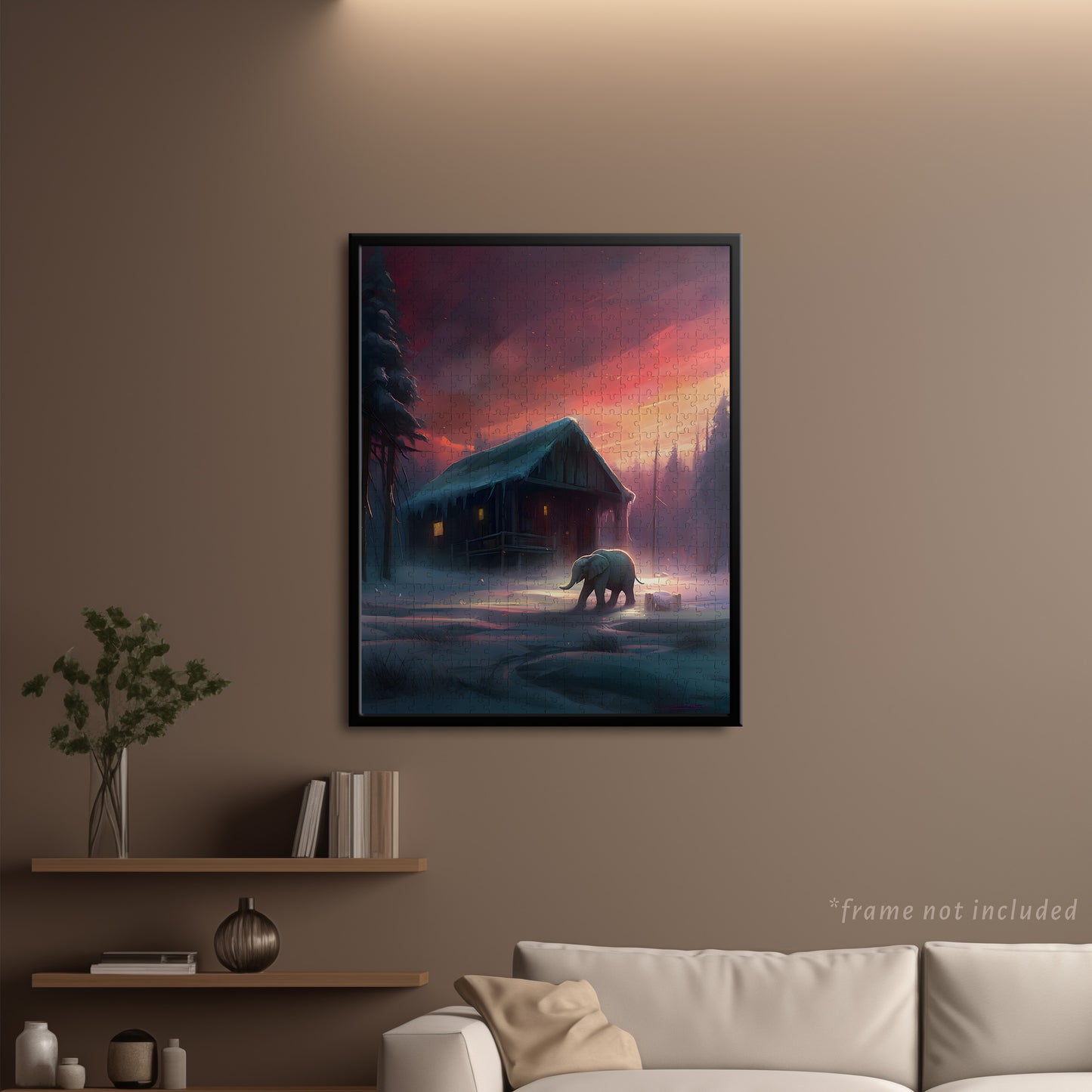Alaskan Elephant Jigsaw Puzzle