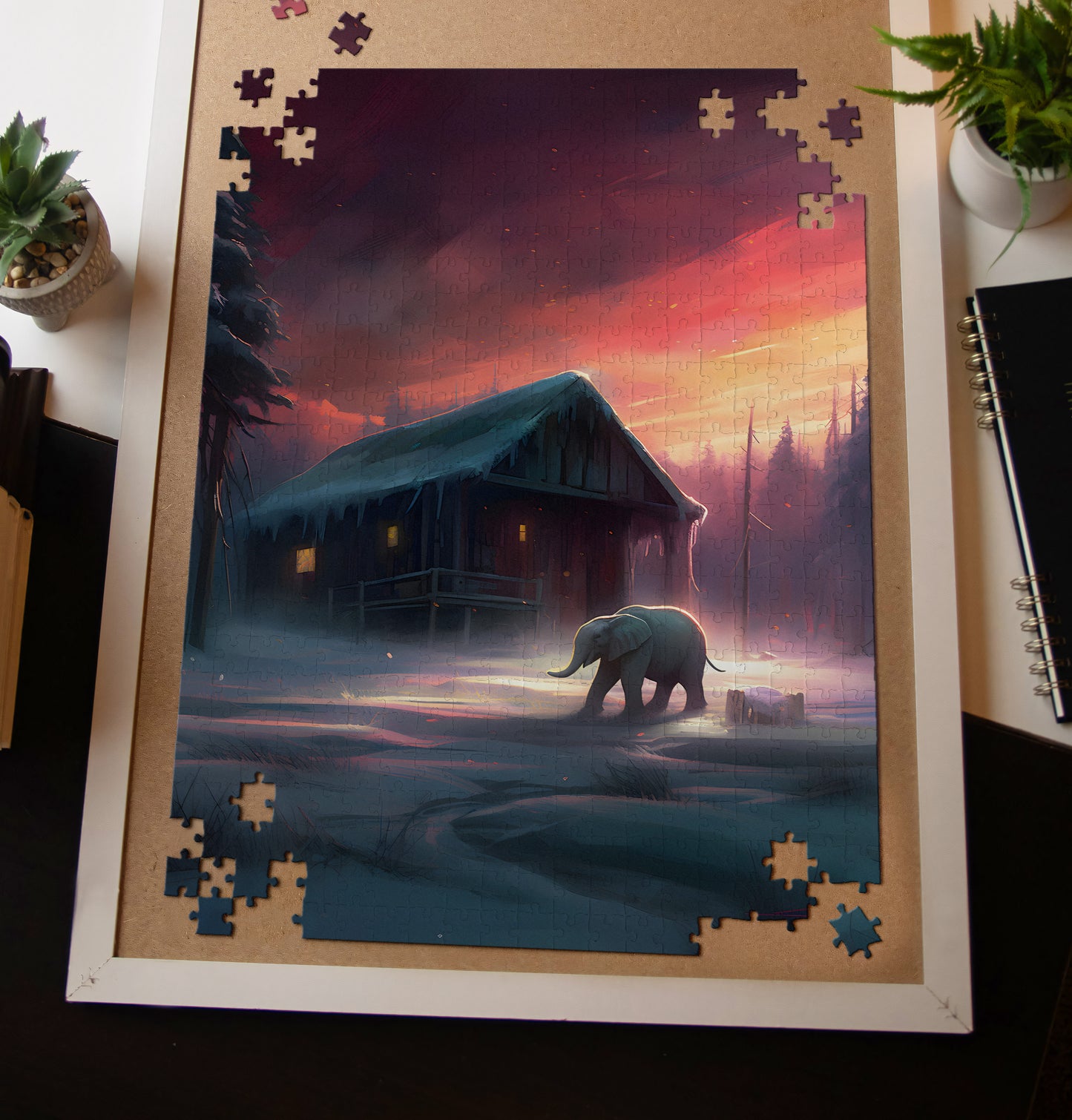 Alaskan Elephant Jigsaw Puzzle