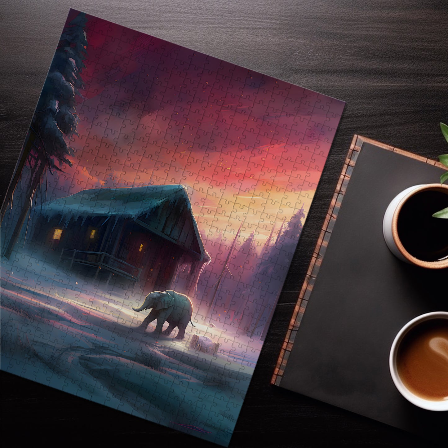 Alaskan Elephant Jigsaw Puzzle