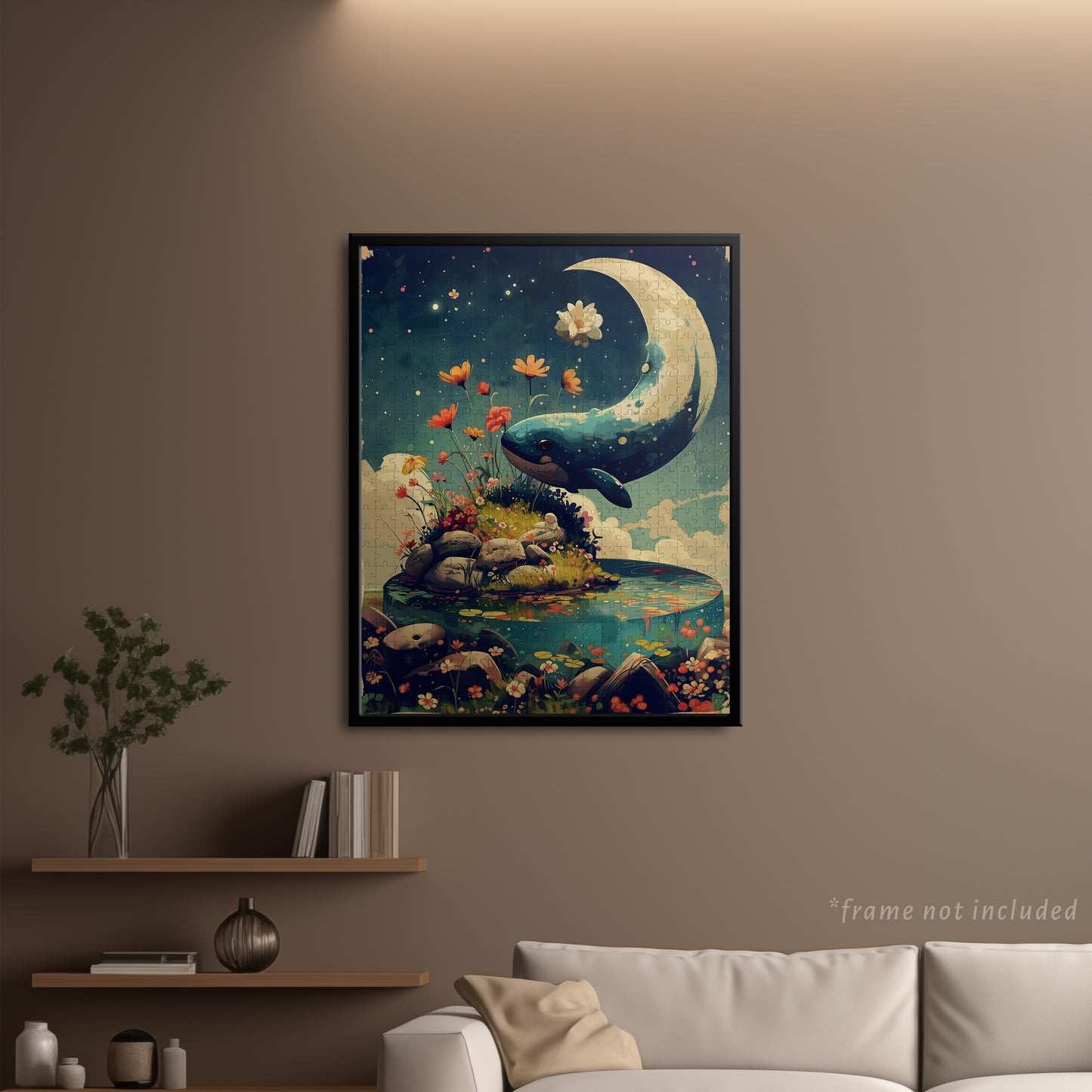 Sci-Fi Whale Jigsaw Puzzle