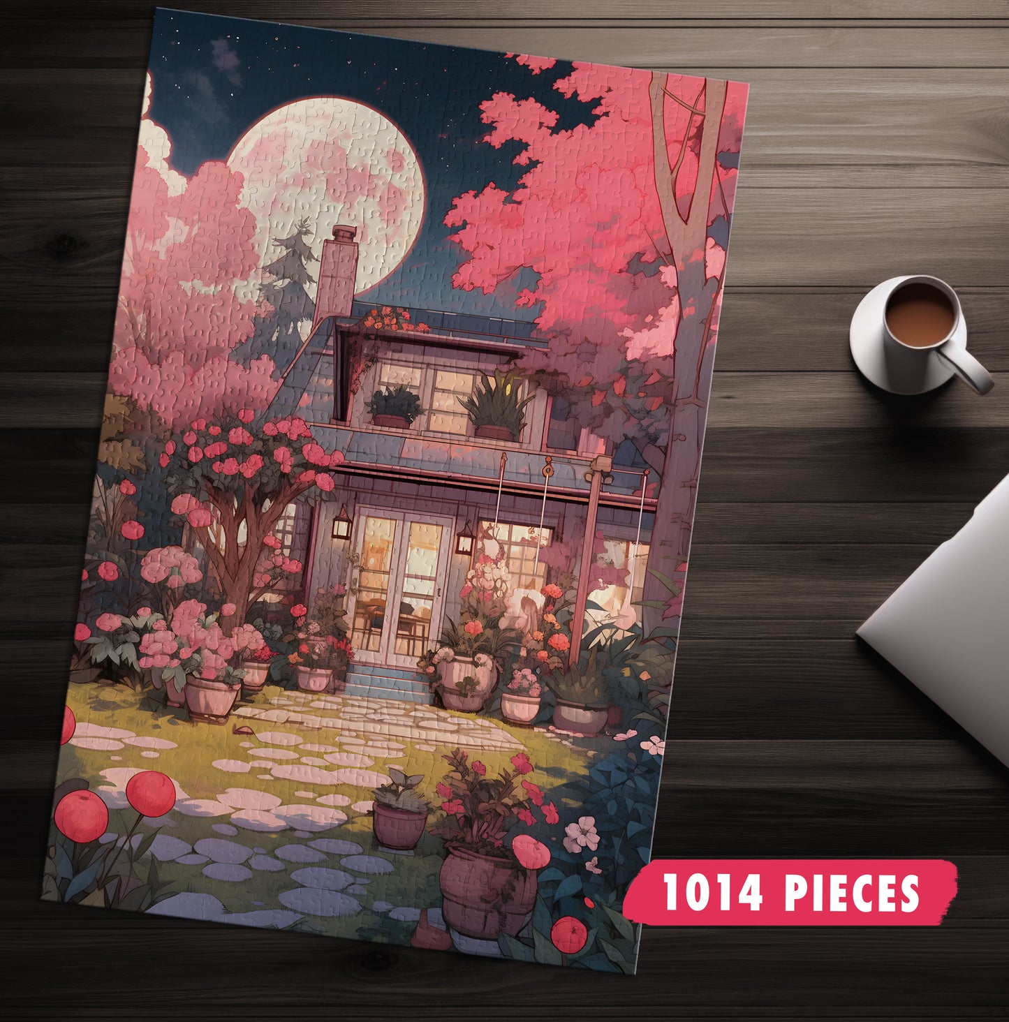 Cute Garden Home Jigsaw Puzzle