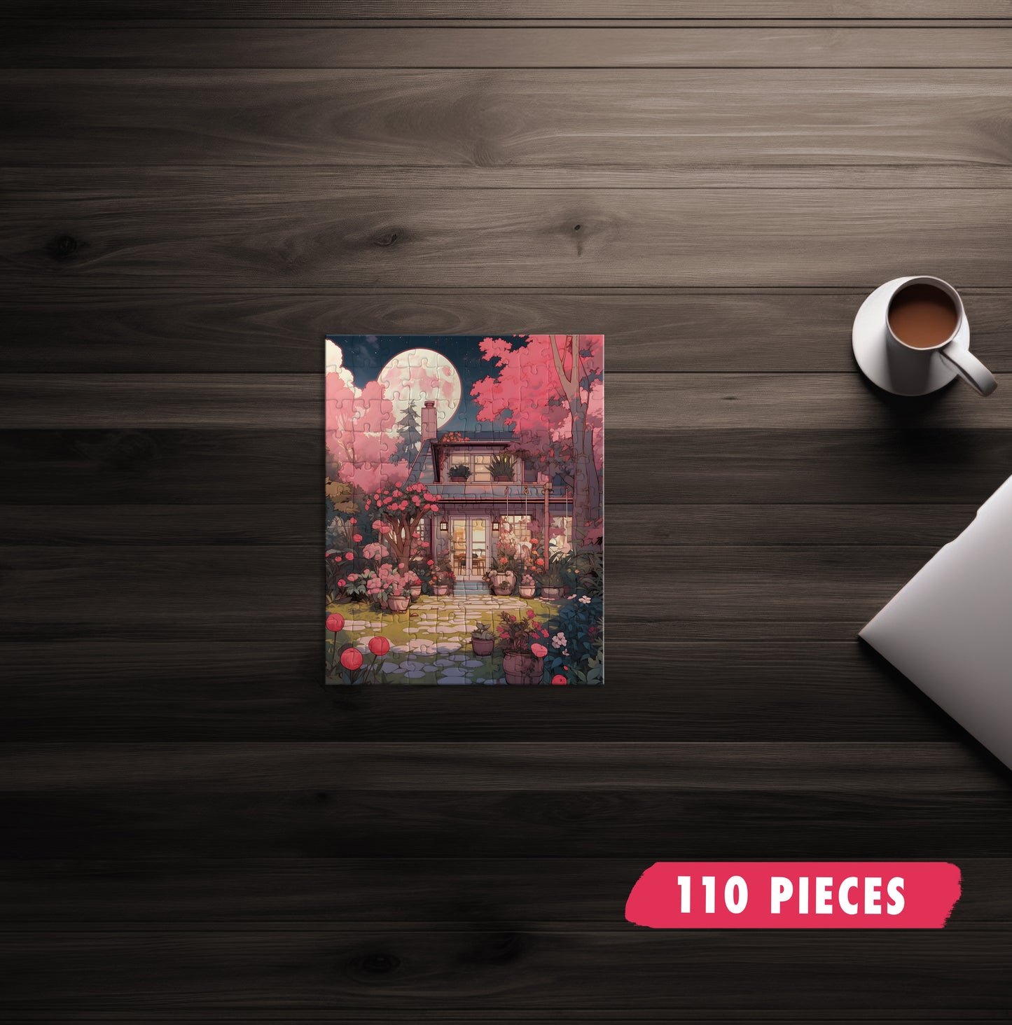 Cute Garden Home Jigsaw Puzzle
