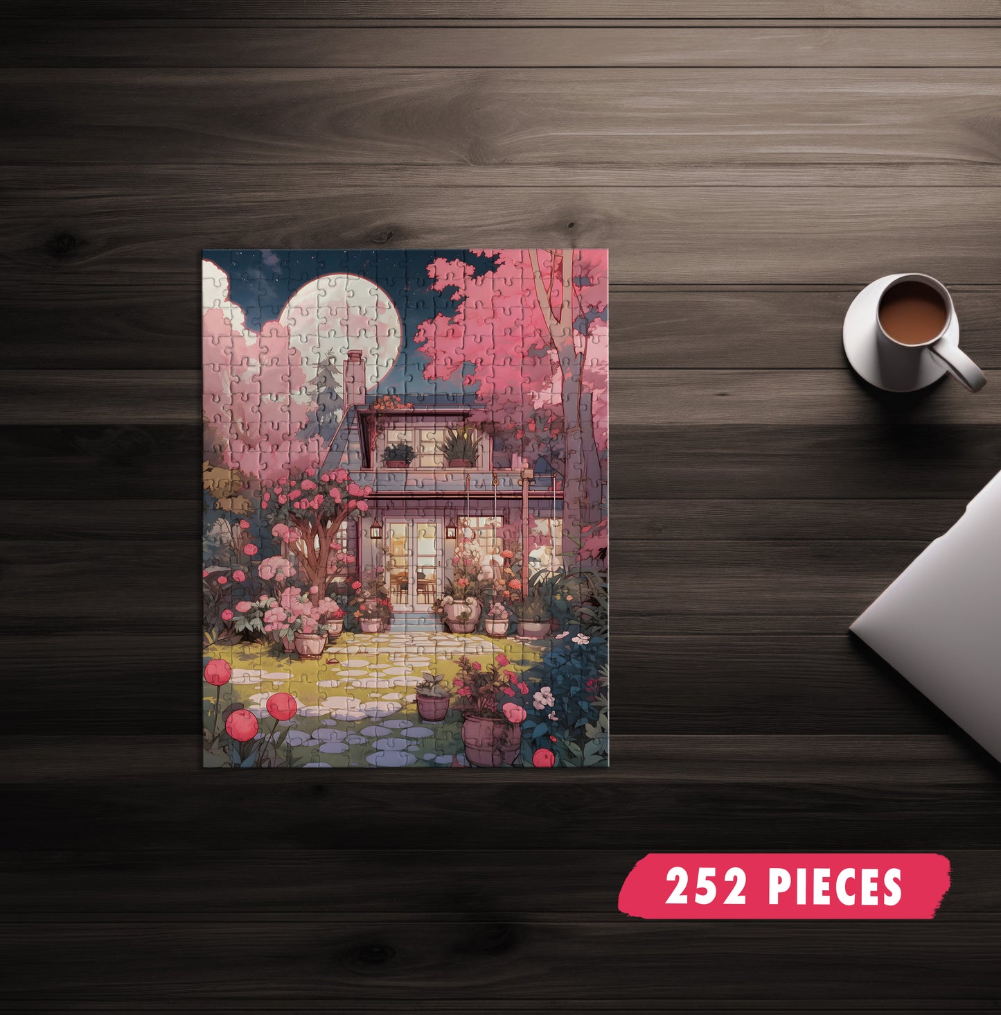 Cute Garden Home Jigsaw Puzzle