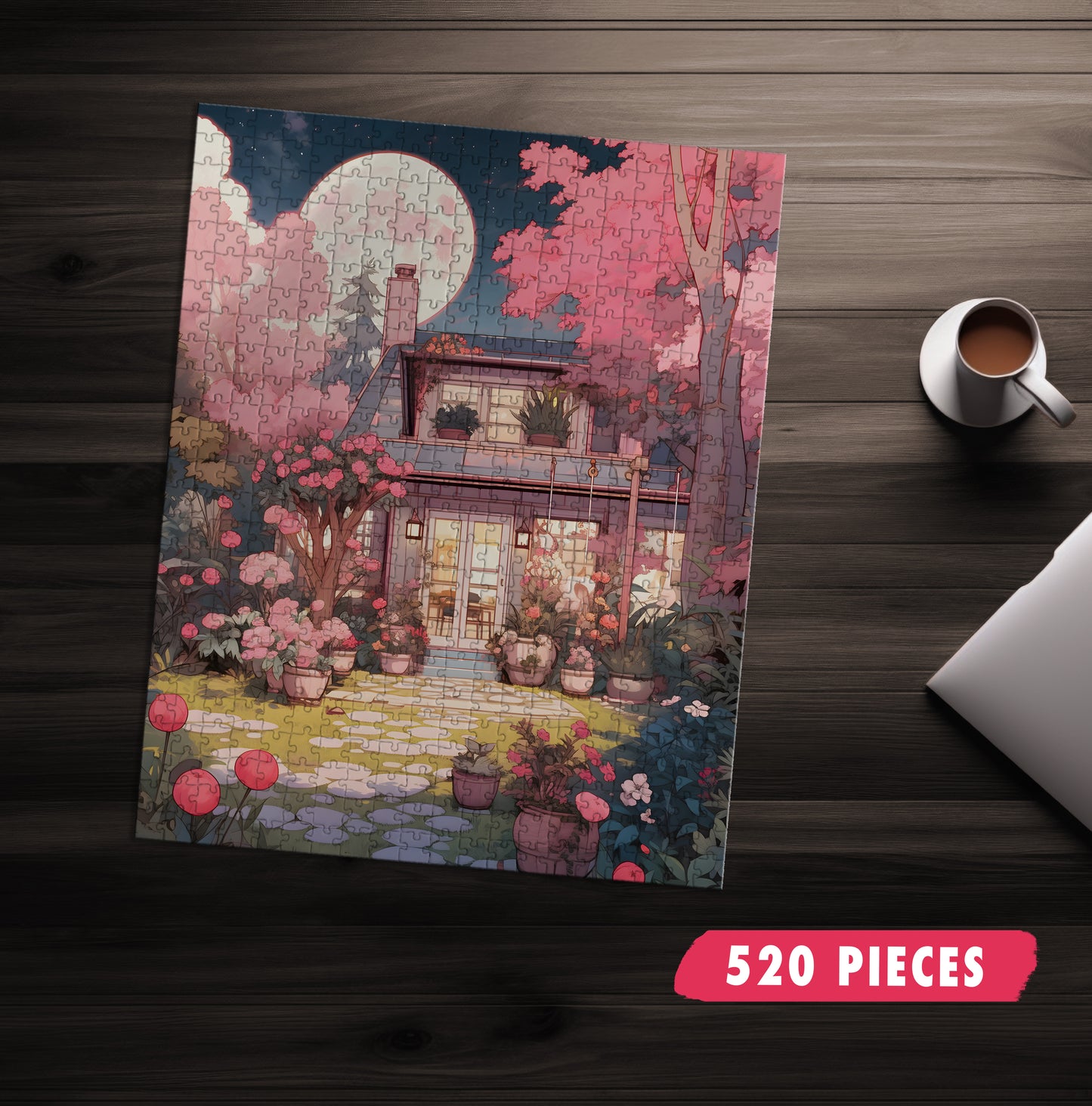 Cute Garden Home Jigsaw Puzzle