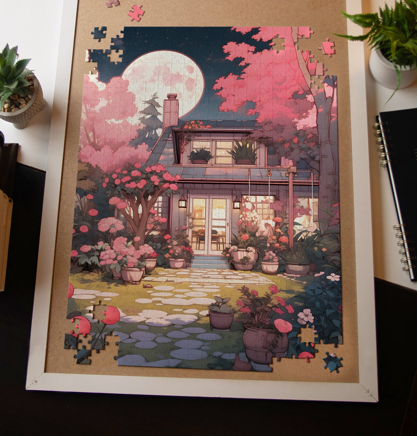 Cute Garden Home Jigsaw Puzzle