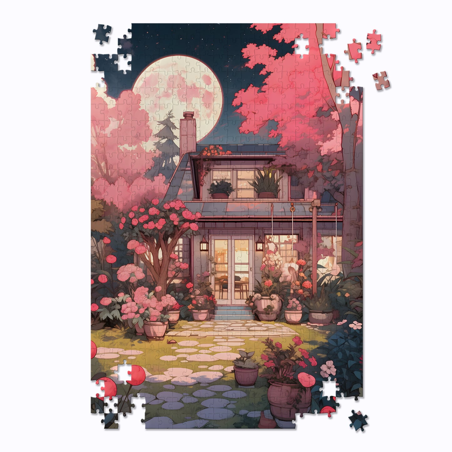 Cute Garden Home Jigsaw Puzzle