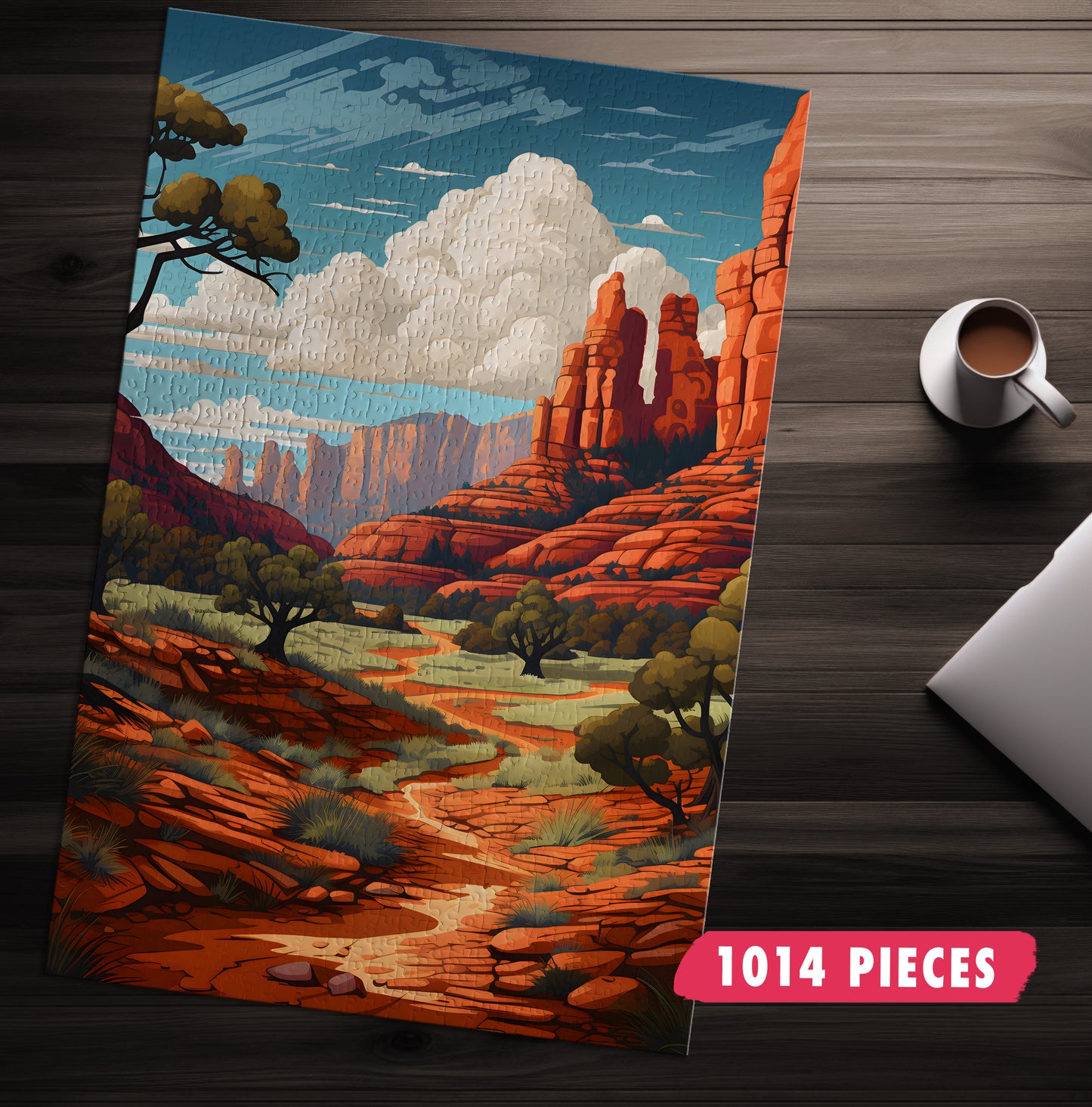 Red Rocks Jigsaw Puzzle