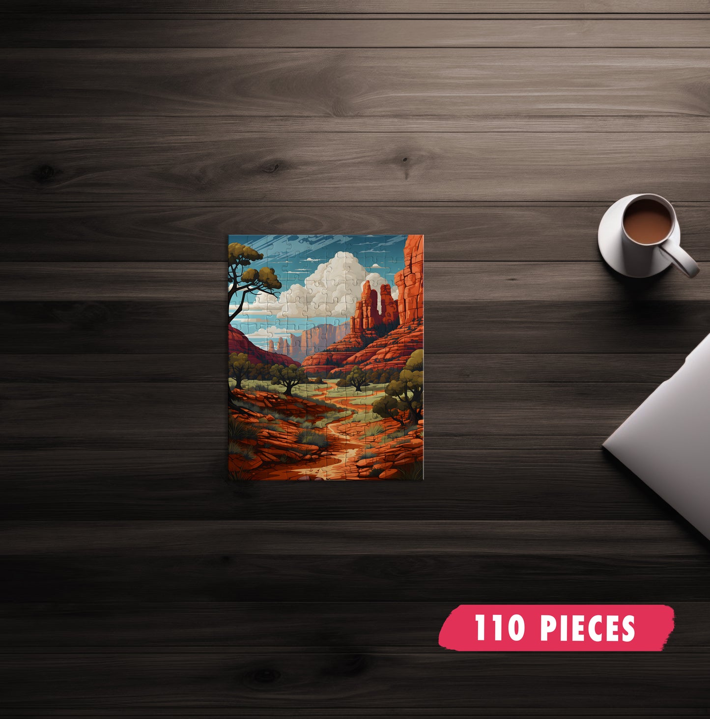 Red Rocks Jigsaw Puzzle