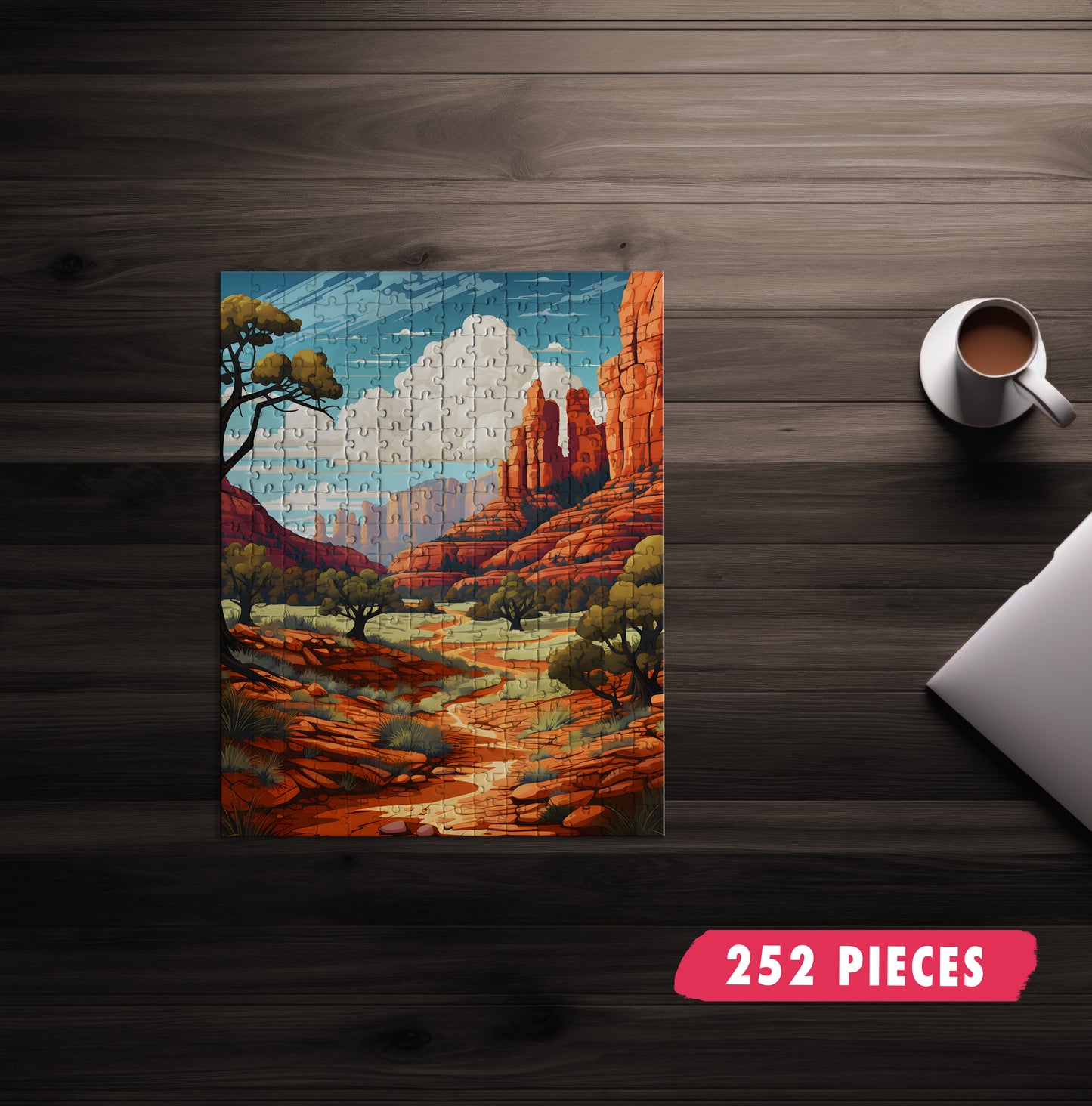 Red Rocks Jigsaw Puzzle