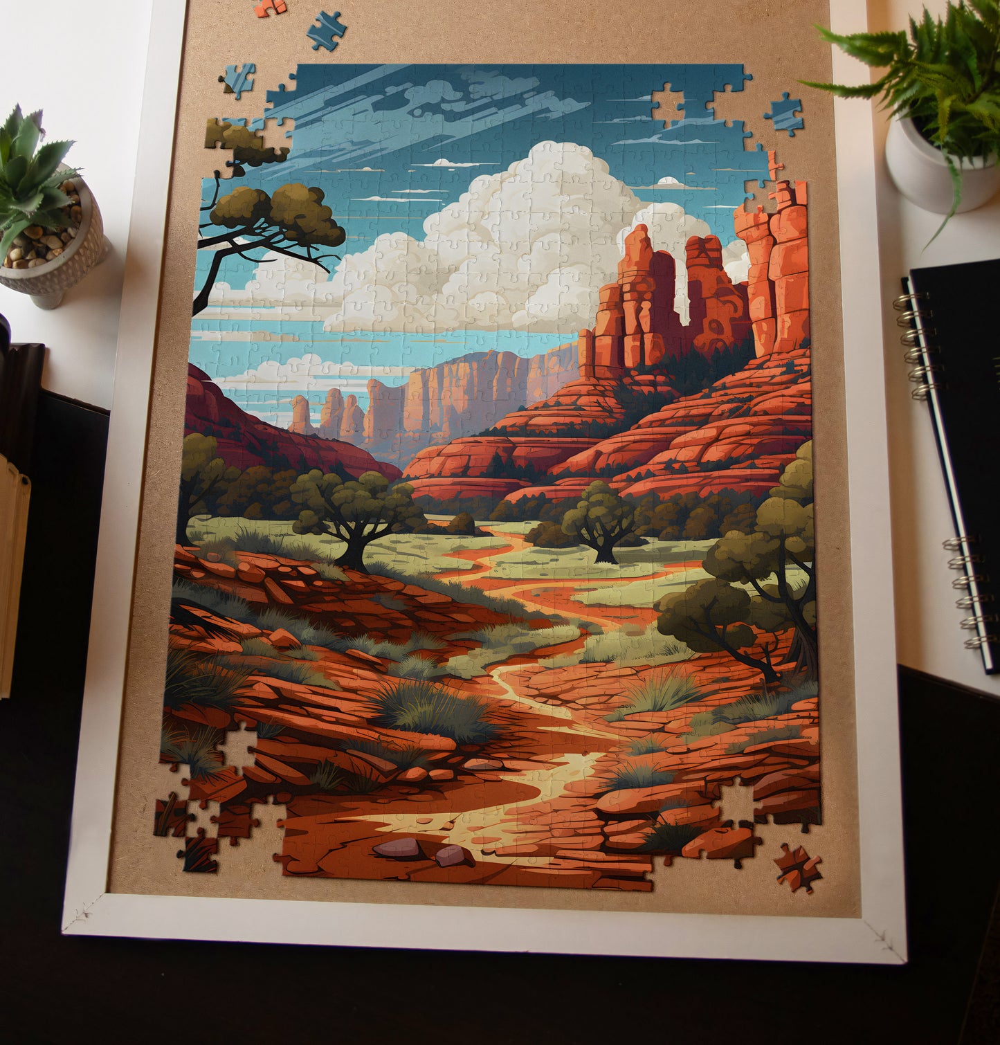 Red Rocks Jigsaw Puzzle