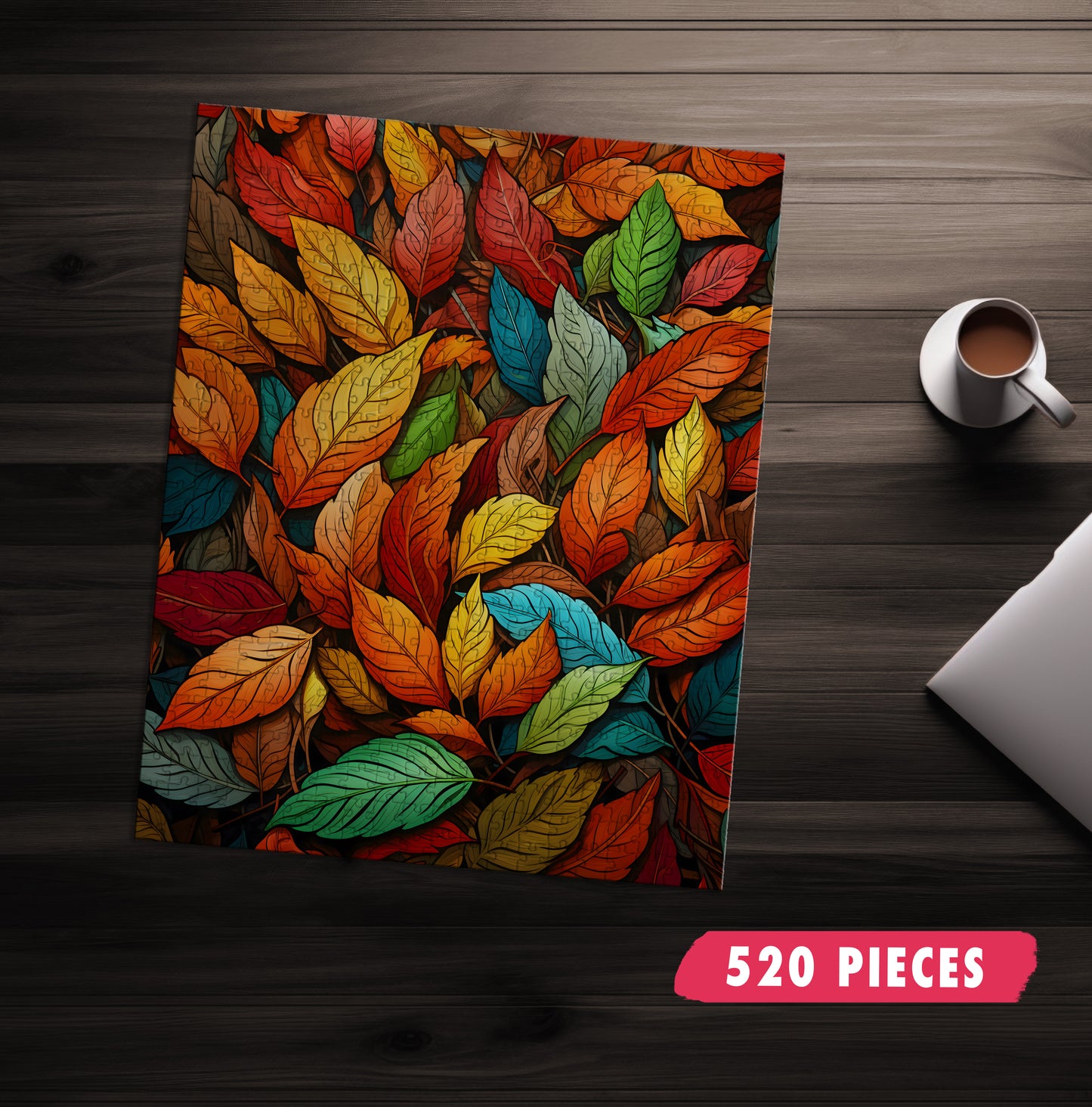 Vibrant Autumn Leaves Jigsaw Puzzle