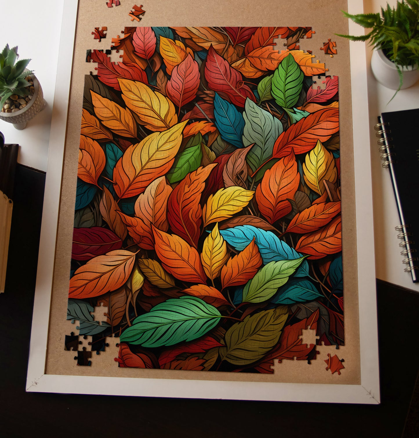 Vibrant Autumn Leaves Jigsaw Puzzle