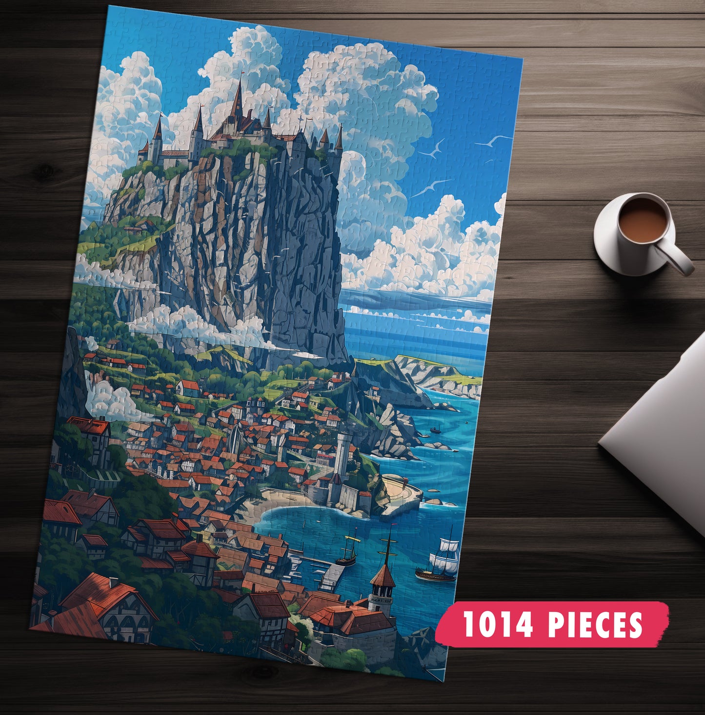 Cliffside Kingdom Jigsaw Puzzle