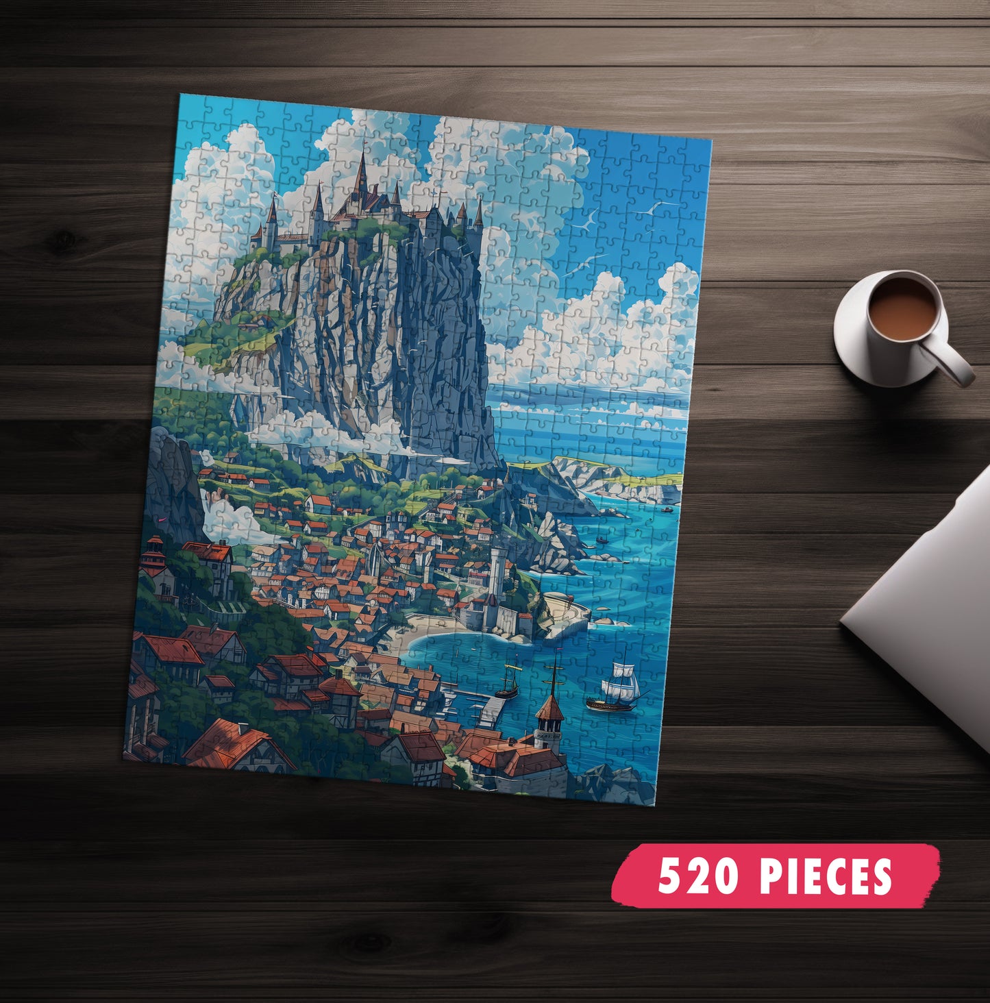 Cliffside Kingdom Jigsaw Puzzle