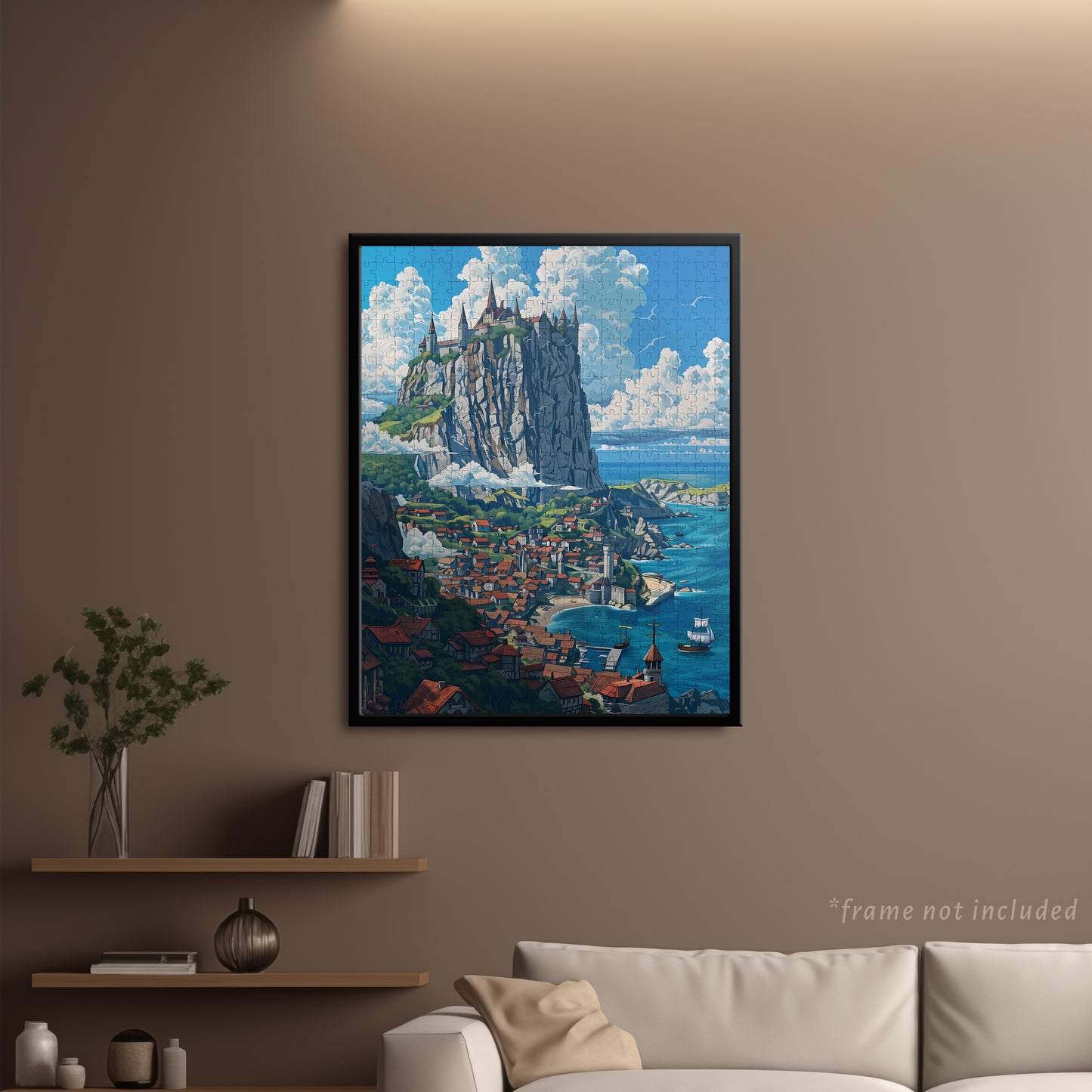 Cliffside Kingdom Jigsaw Puzzle