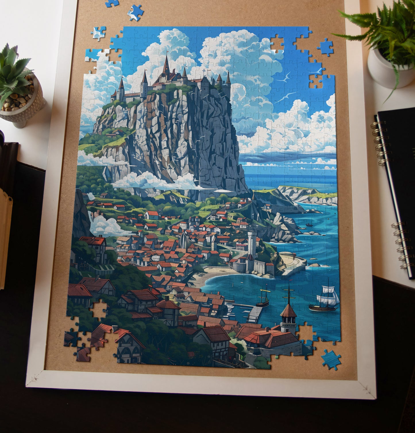 Cliffside Kingdom Jigsaw Puzzle