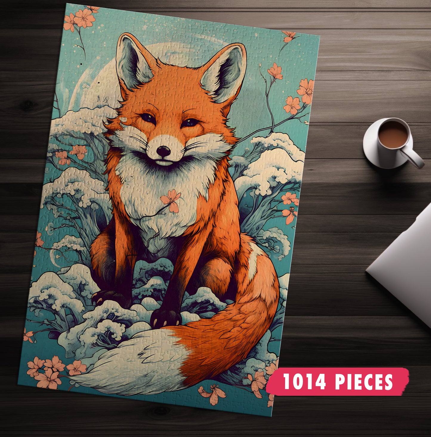 Cute Spirit Fox Jigsaw Puzzle