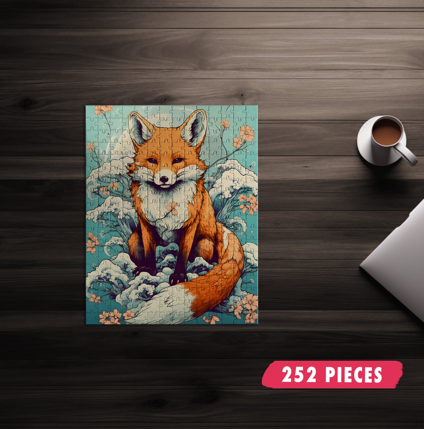 Cute Spirit Fox Jigsaw Puzzle