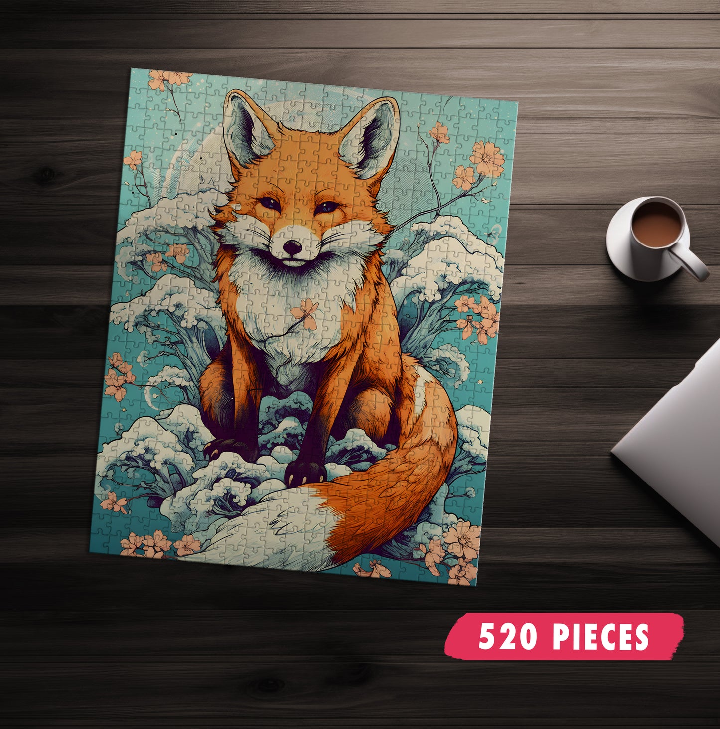 Cute Spirit Fox Jigsaw Puzzle