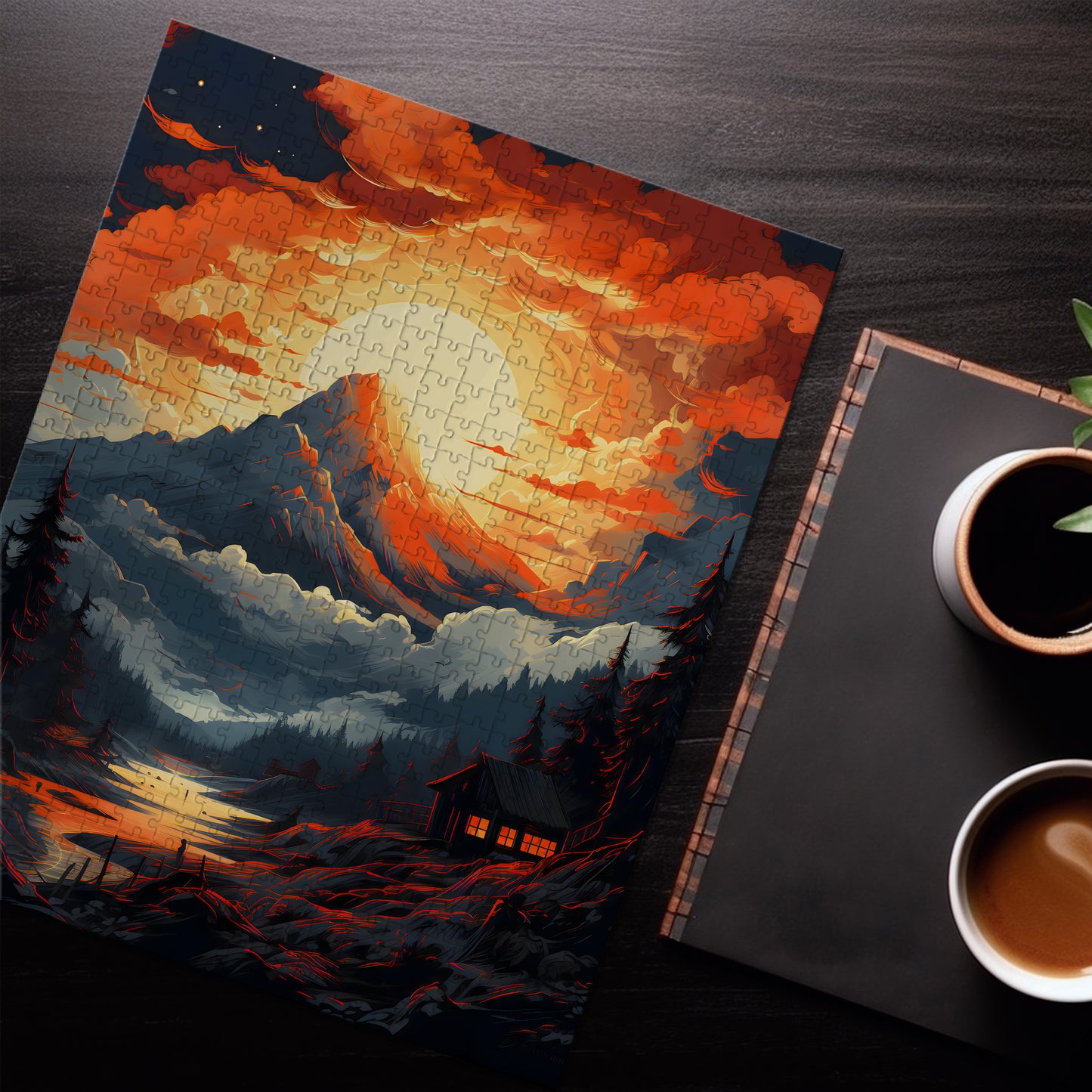 Volcanic Mountain Jigsaw Puzzle