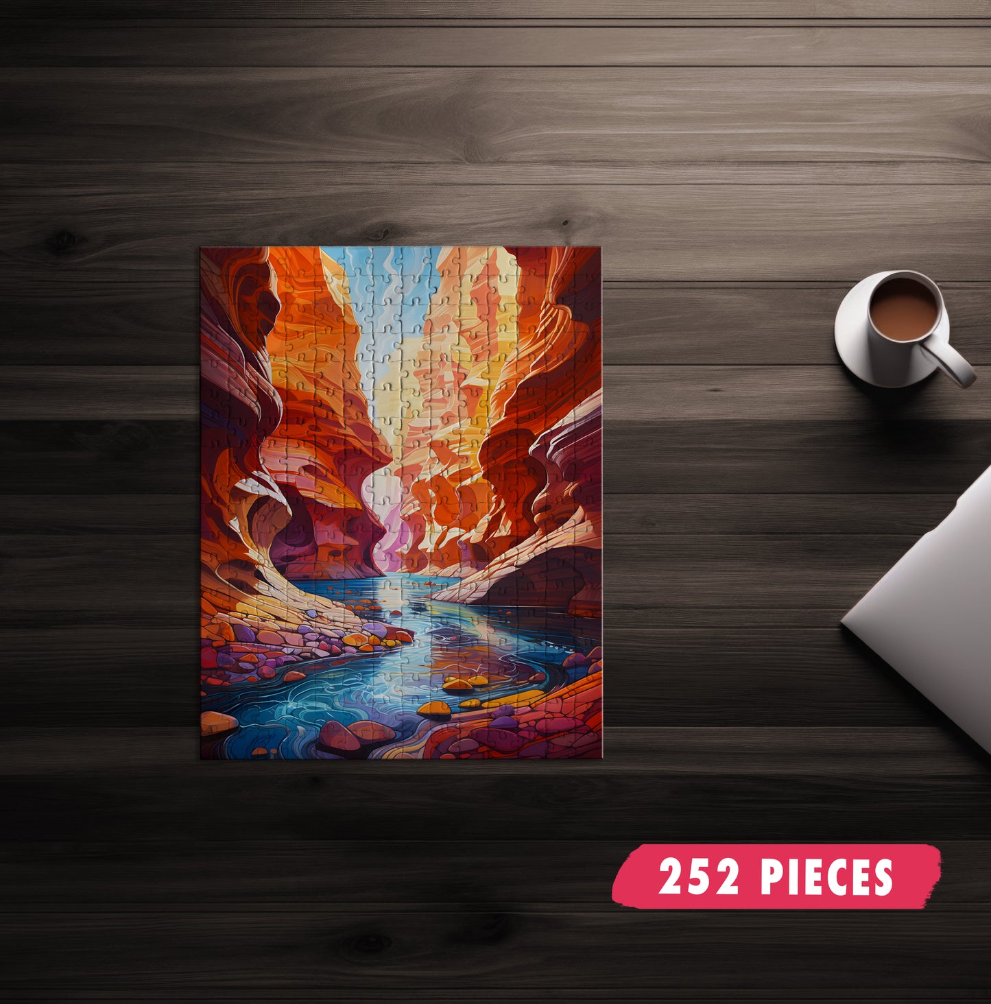 Canyon Landscape Jigsaw Puzzle