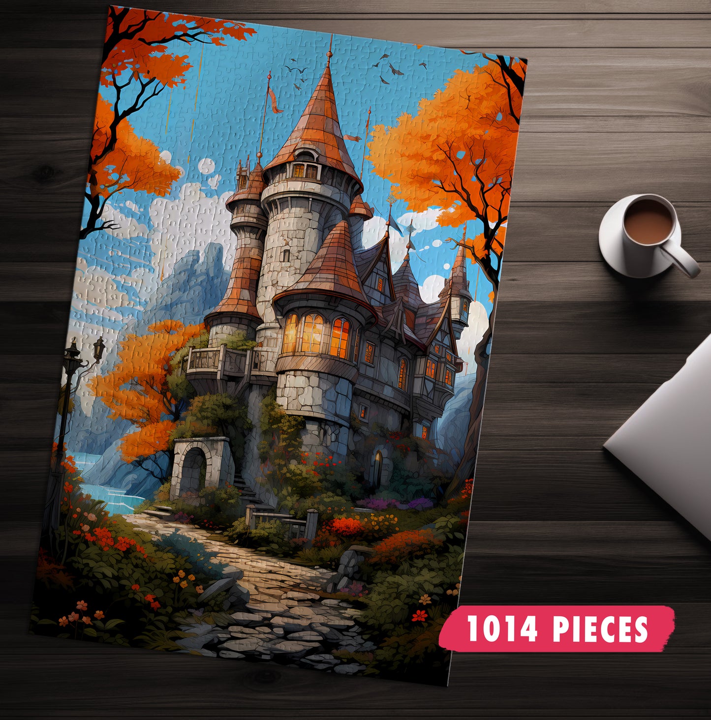 Autumn Castle Jigsaw Puzzle
