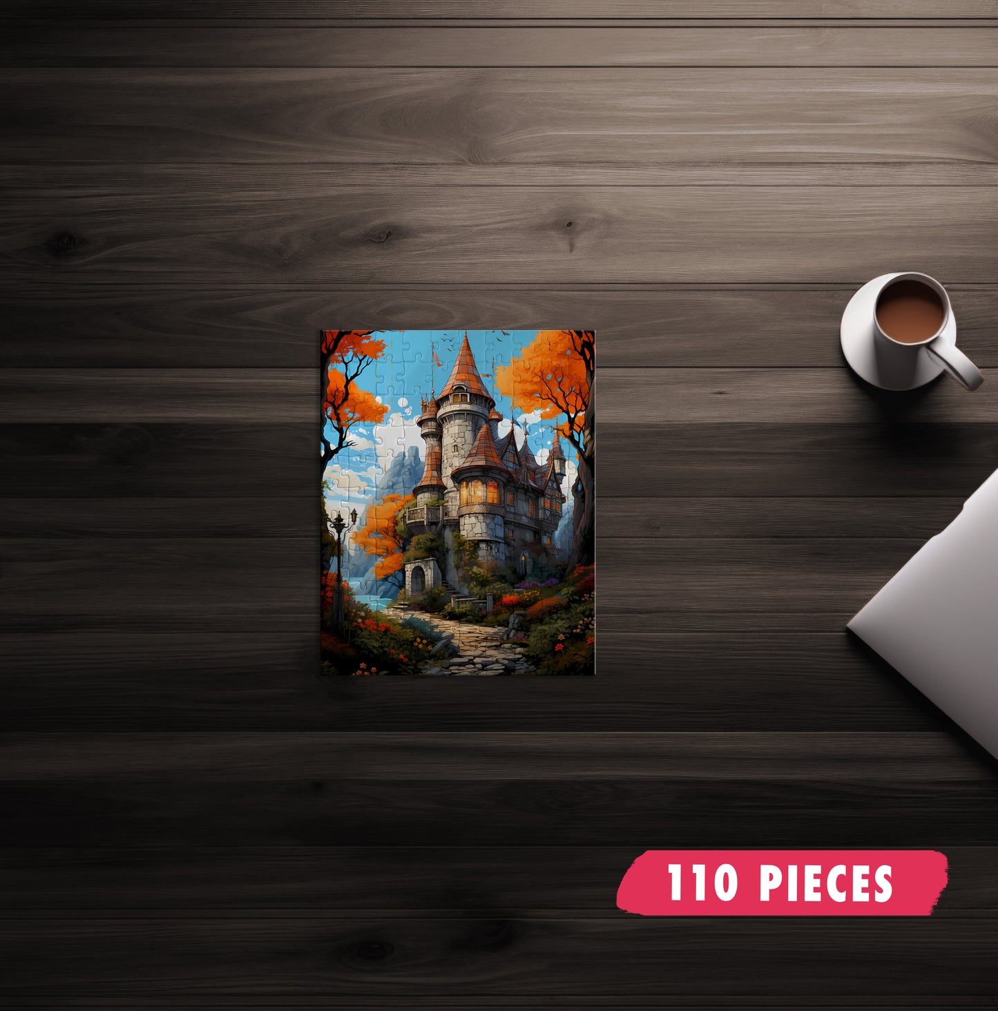 Autumn Castle Jigsaw Puzzle