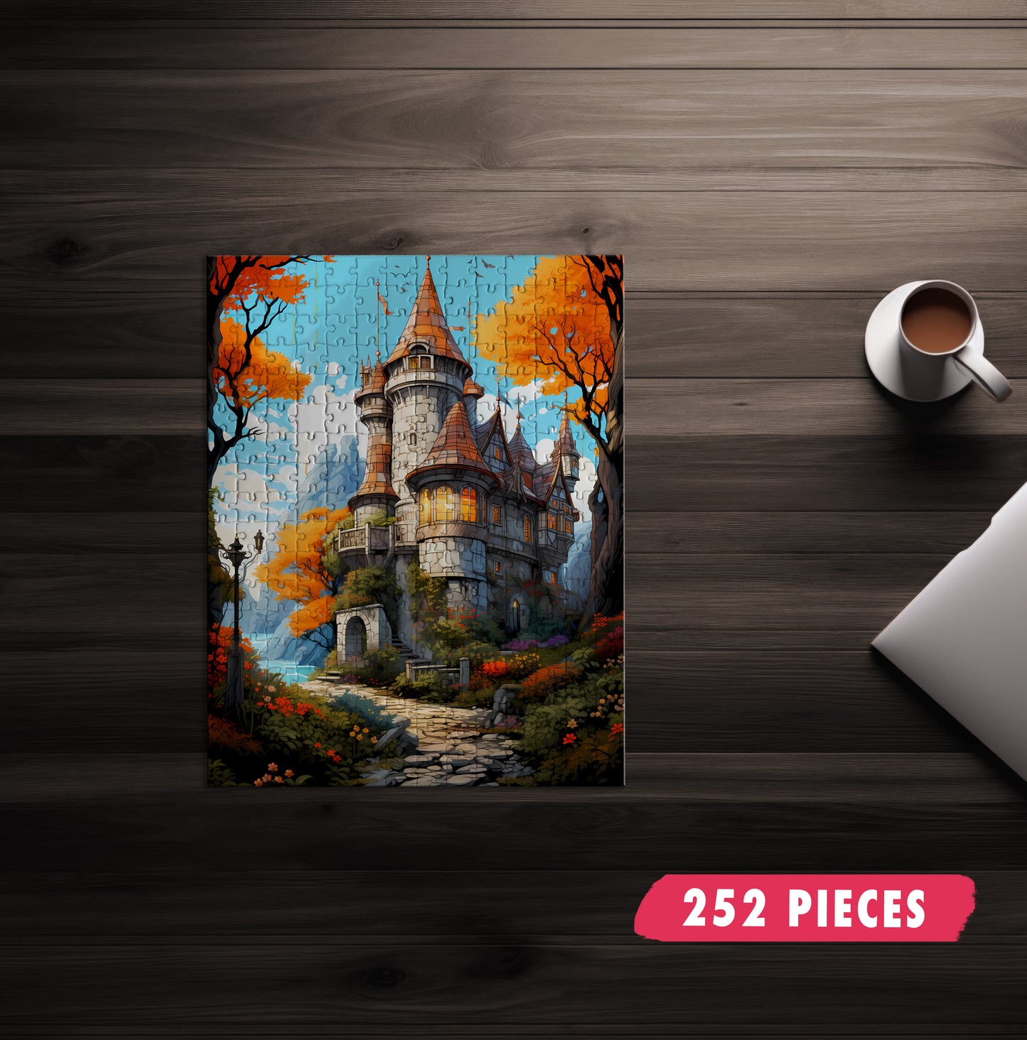 Autumn Castle Jigsaw Puzzle