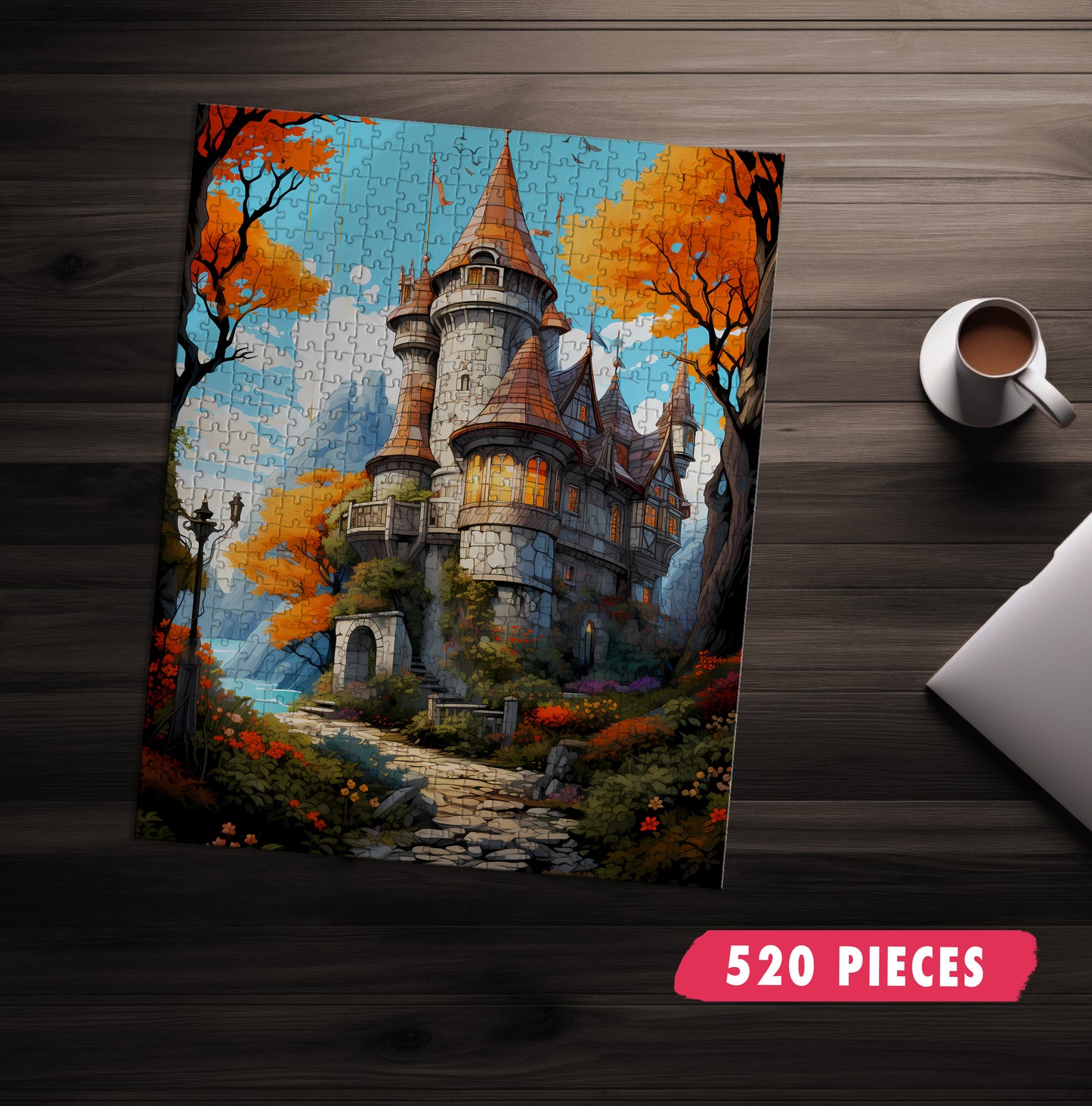 Autumn Castle Jigsaw Puzzle