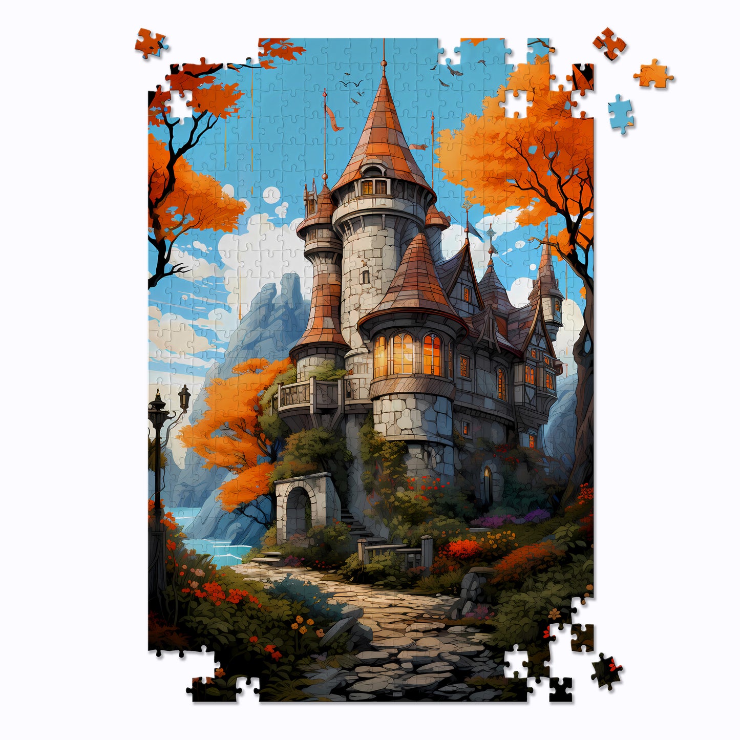 Autumn Castle Jigsaw Puzzle