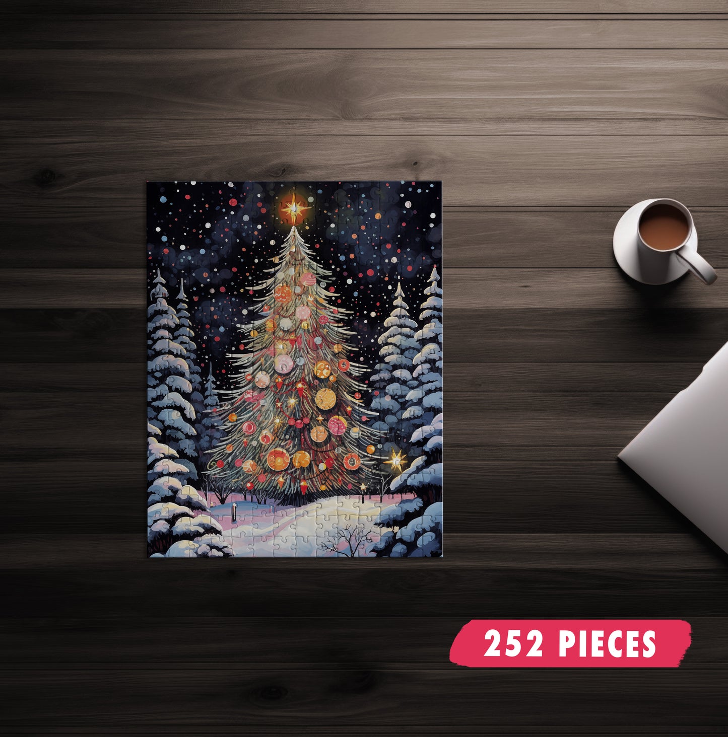 Christmas Tree Jigsaw Puzzle