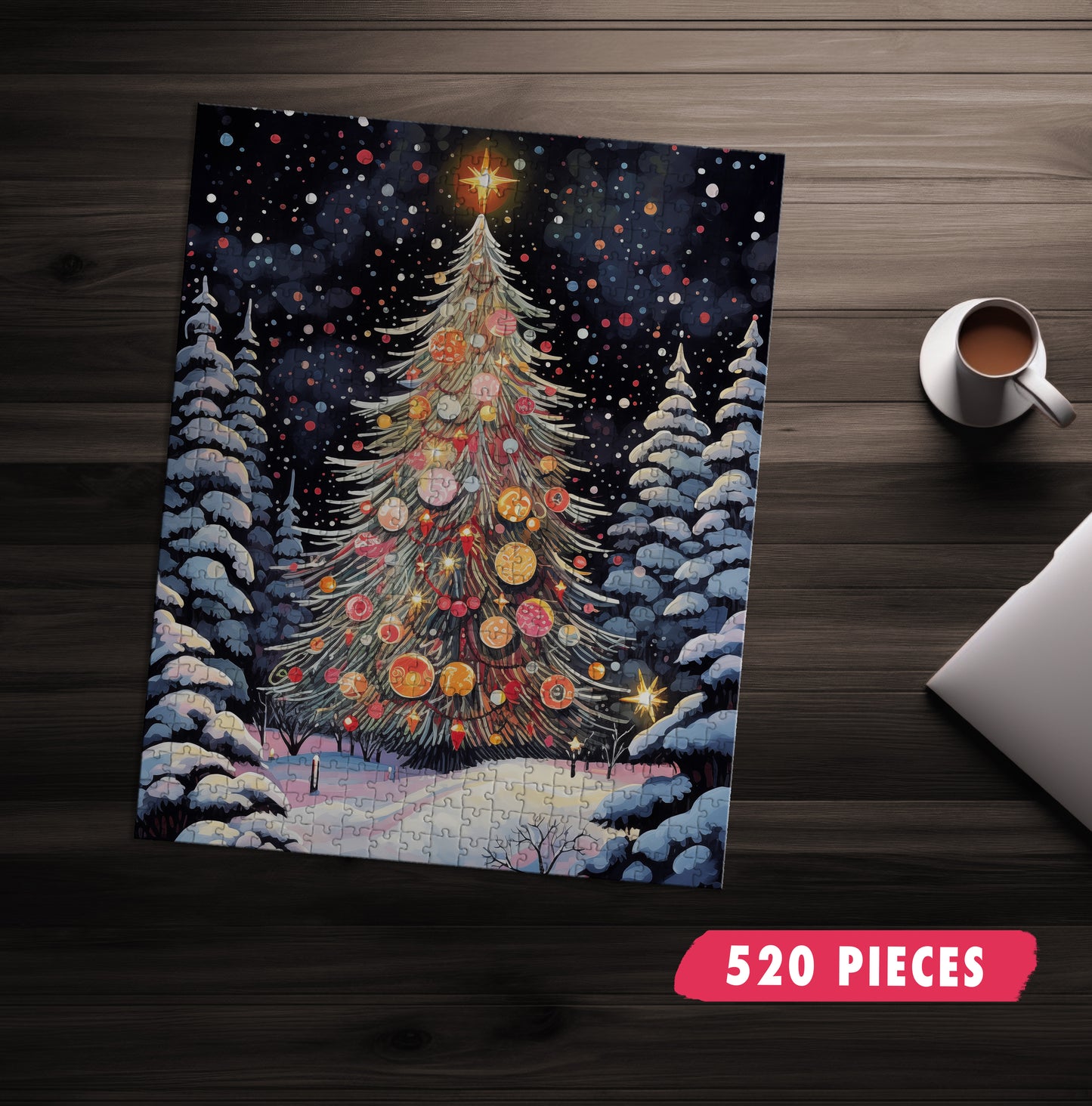 Christmas Tree Jigsaw Puzzle