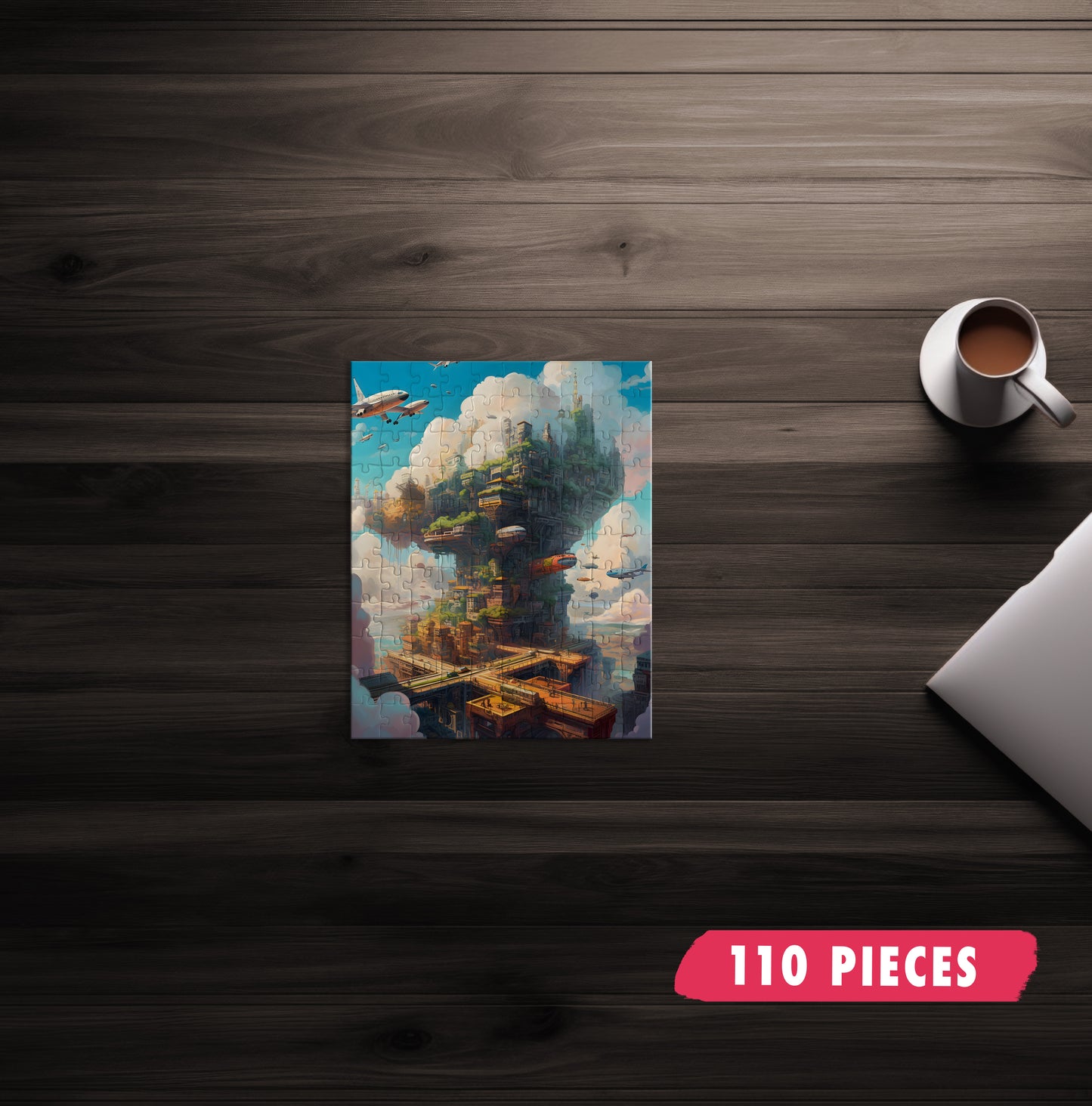 Cloud Aircraft Hanger Jigsaw Puzzle