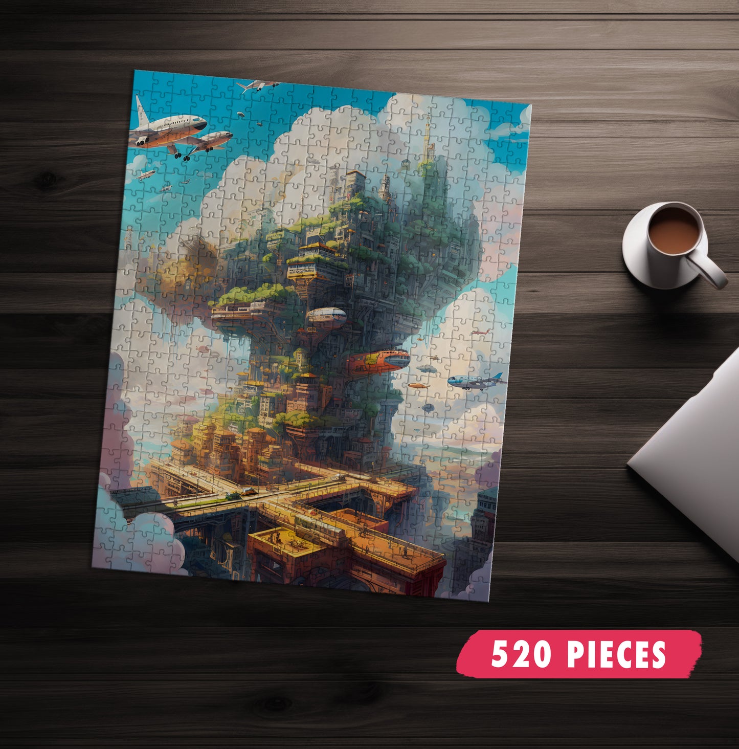 Cloud Aircraft Hanger Jigsaw Puzzle