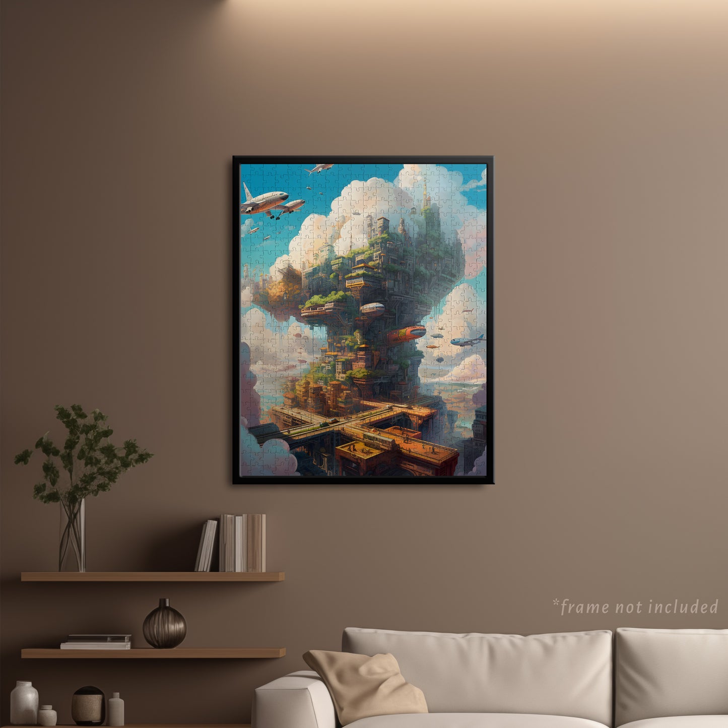 Cloud Aircraft Hanger Jigsaw Puzzle