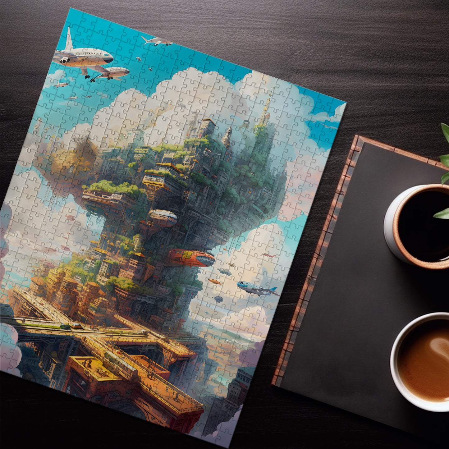 Cloud Aircraft Hanger Jigsaw Puzzle