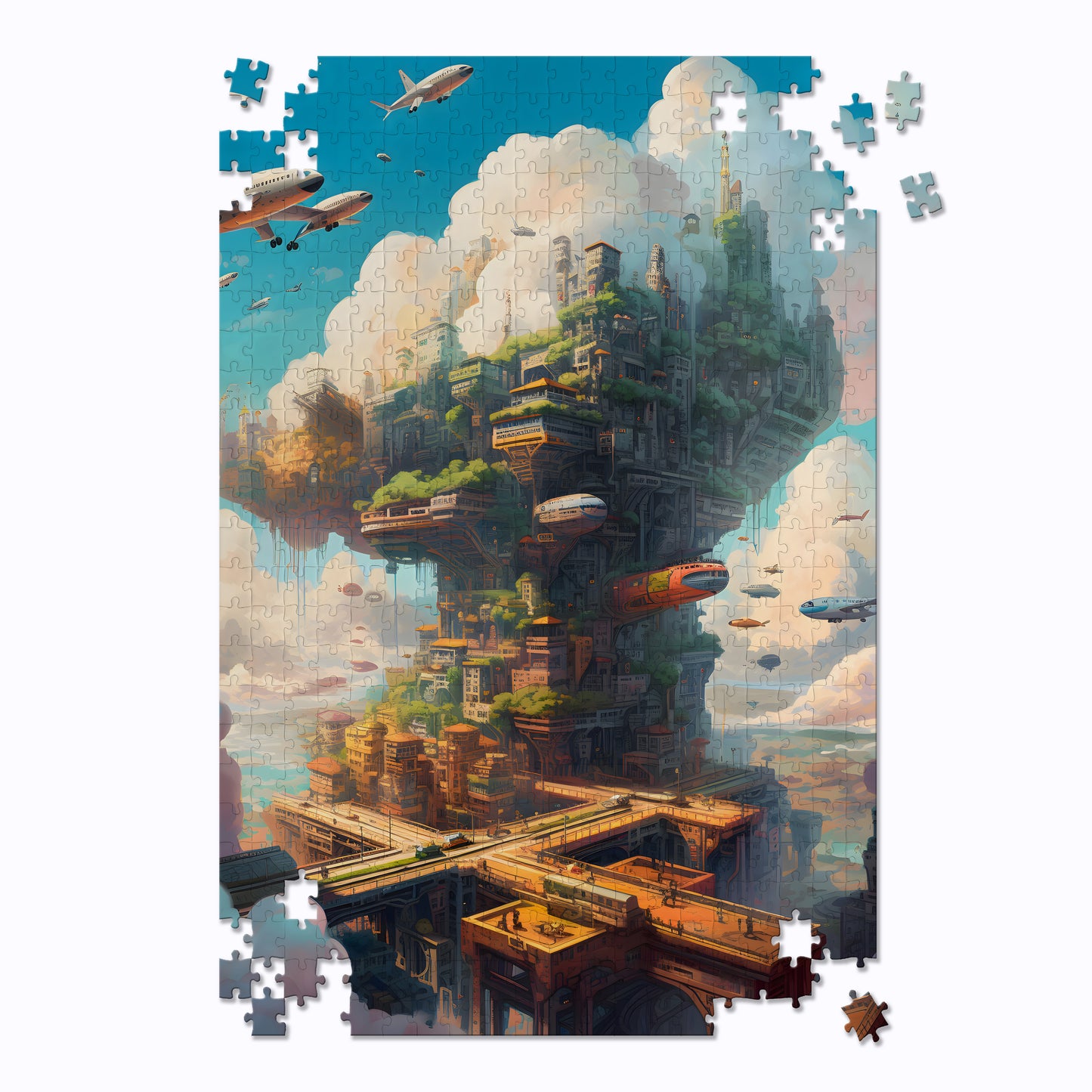 Cloud Aircraft Hanger Jigsaw Puzzle