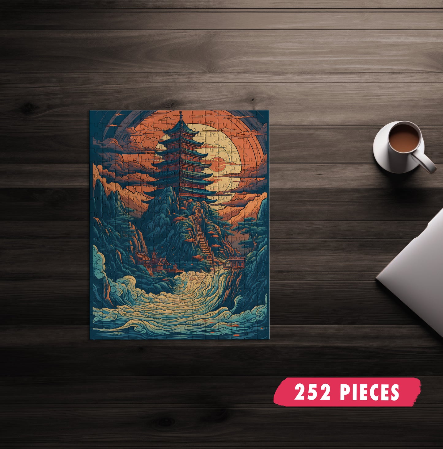 Moon Temple Jigsaw Puzzle