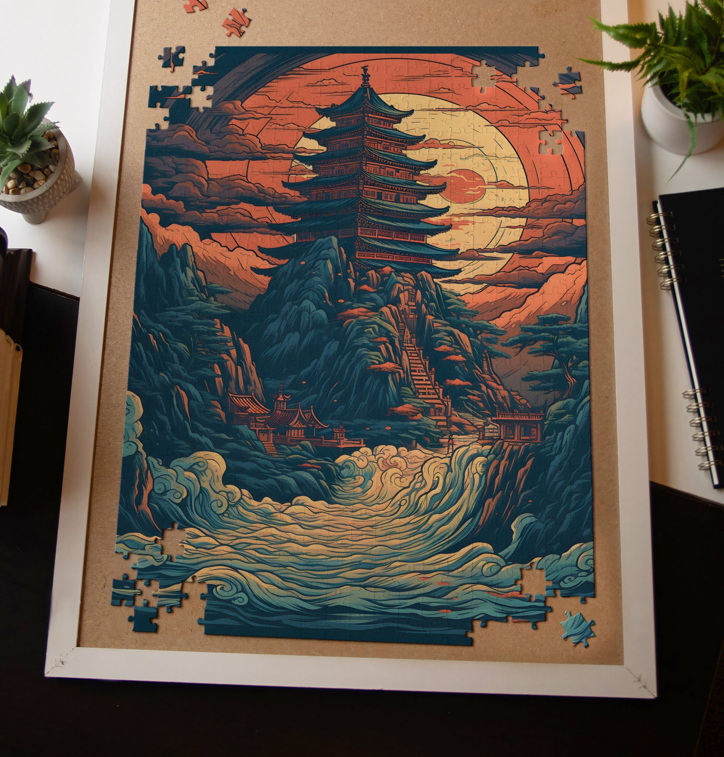 Moon Temple Jigsaw Puzzle