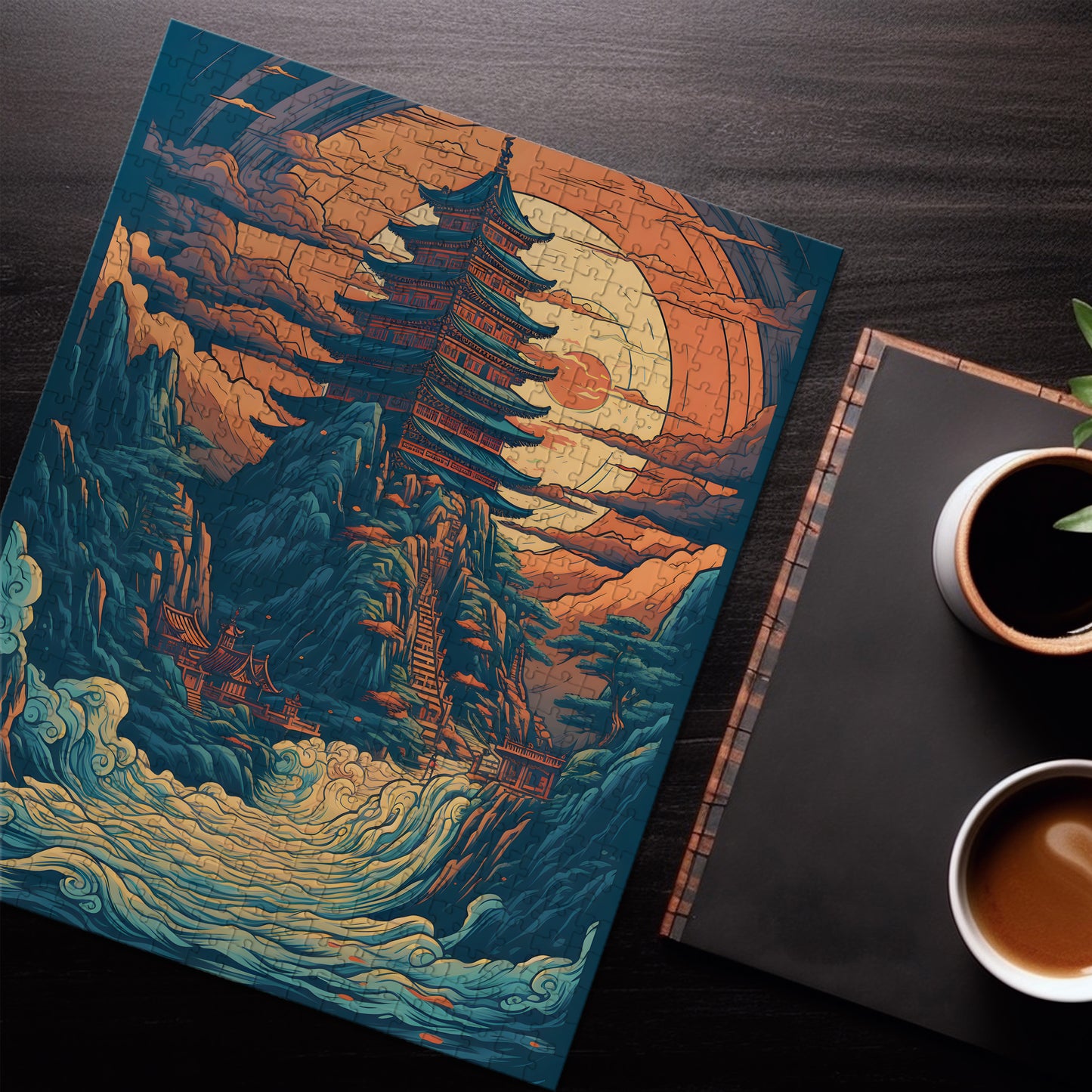 Moon Temple Jigsaw Puzzle