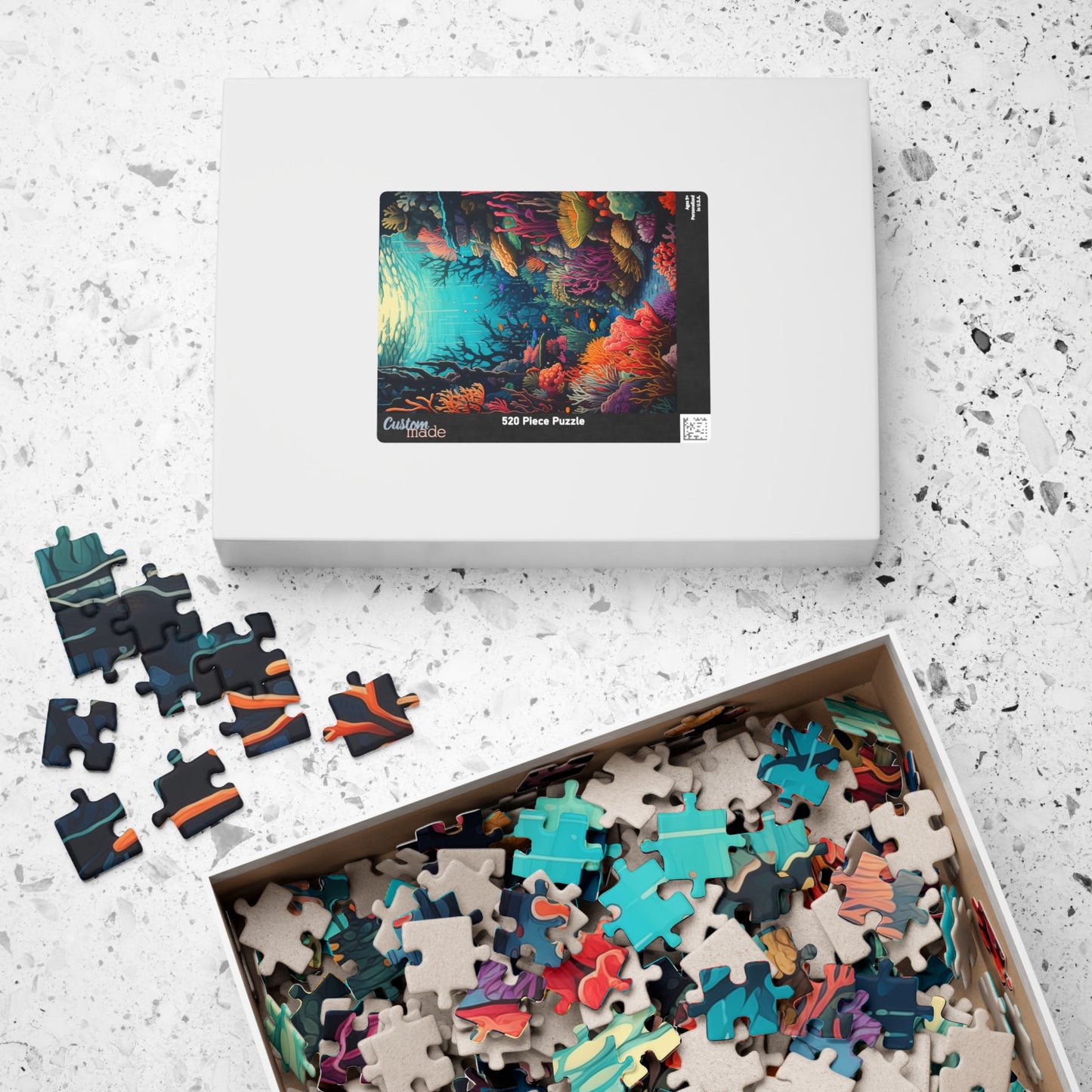 Vibrant Ocean Life Jigsaw Puzzle